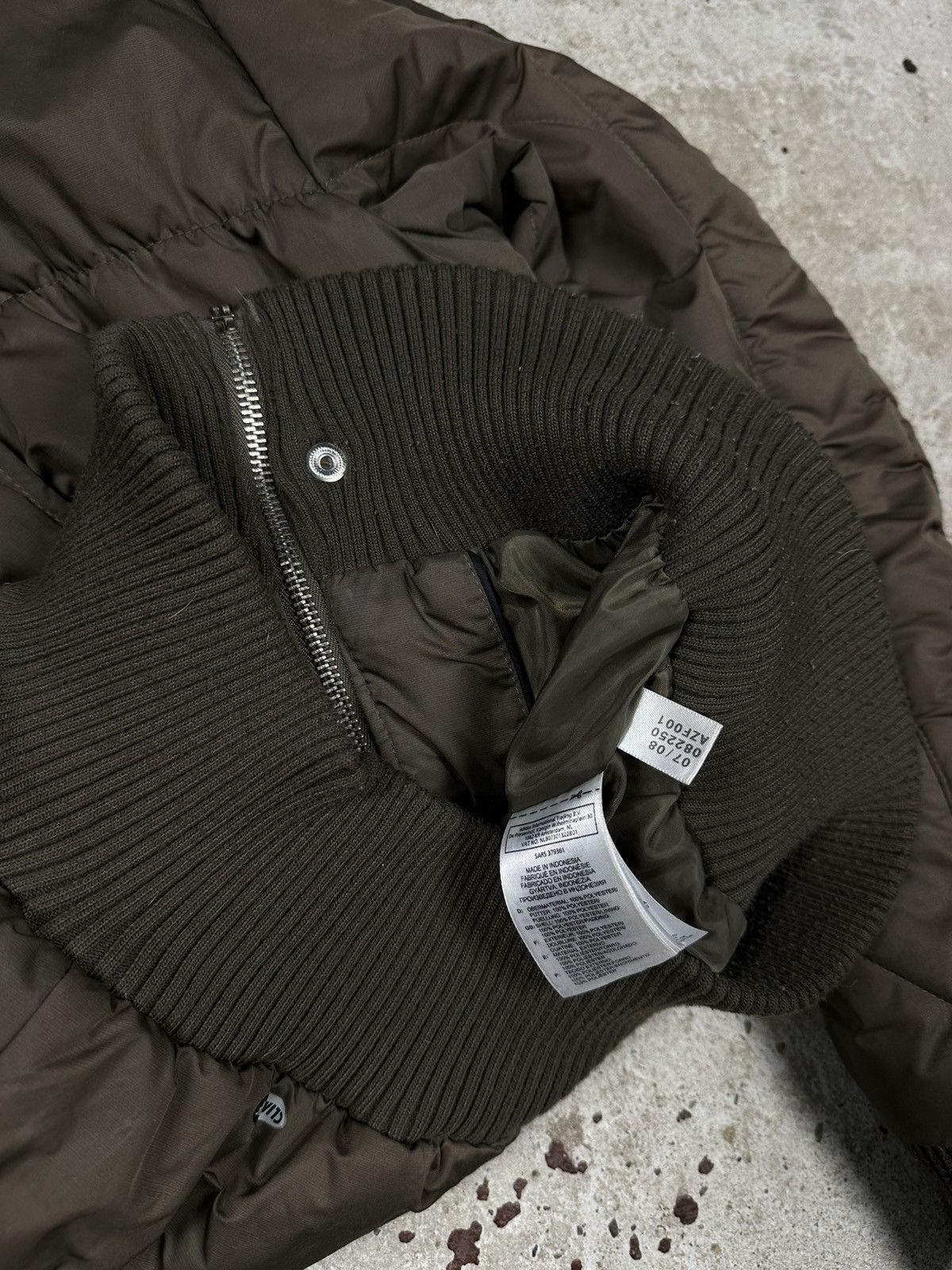 Adidas × Vintage Vintage Y2K Brown Adidas Hooded Bomber Jacket Utility Size US S / EU 44-46 / 1 - 10 Thumbnail