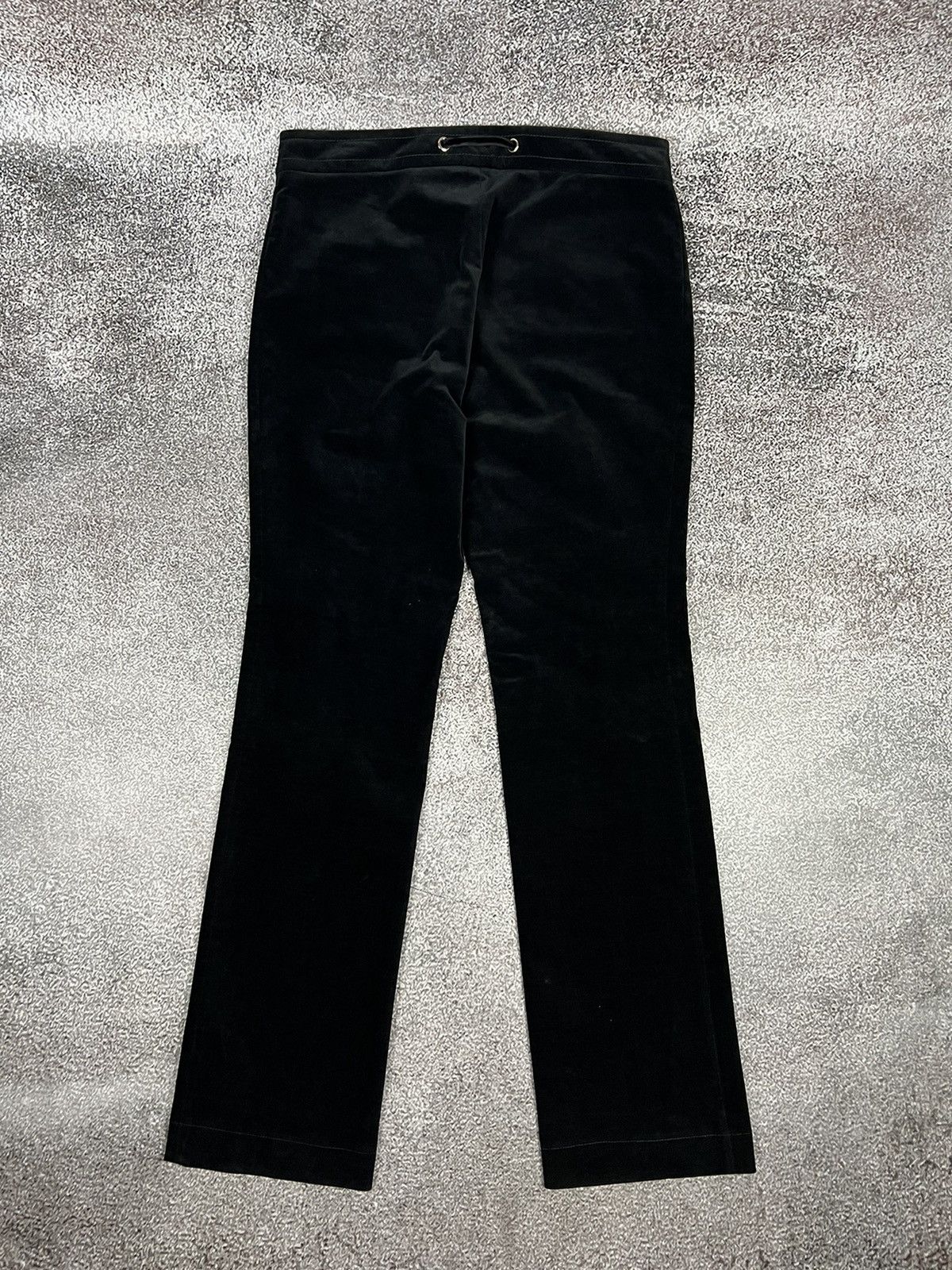 Tom Ford 2006 Gucci Tom Ford Velvet Wide Leg Pants luxury vintage Size 26" / US 2 / IT 38 - 3 Thumbnail