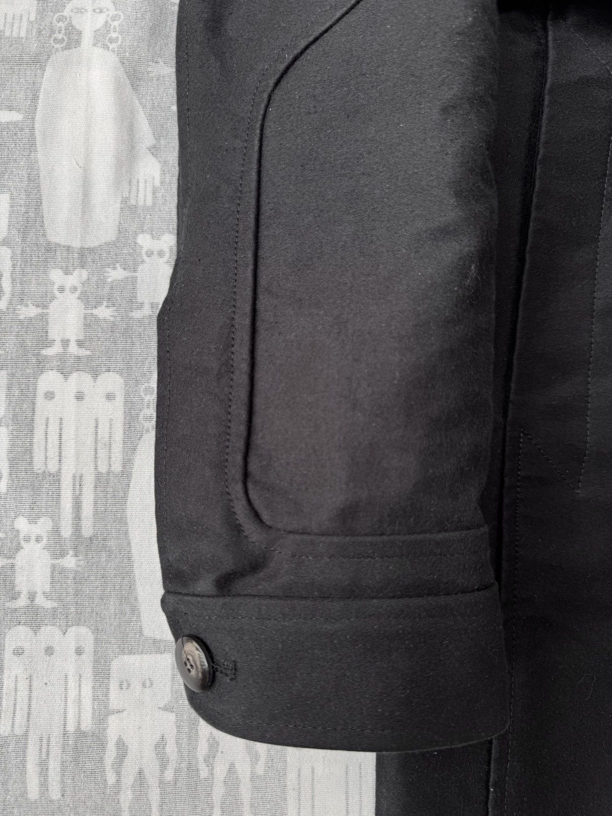 Rick Owens Rick Owens AW09 Double Breasted Belted Crust Cotton Coat Size US S / EU 44-46 / 1 - 8 Thumbnail