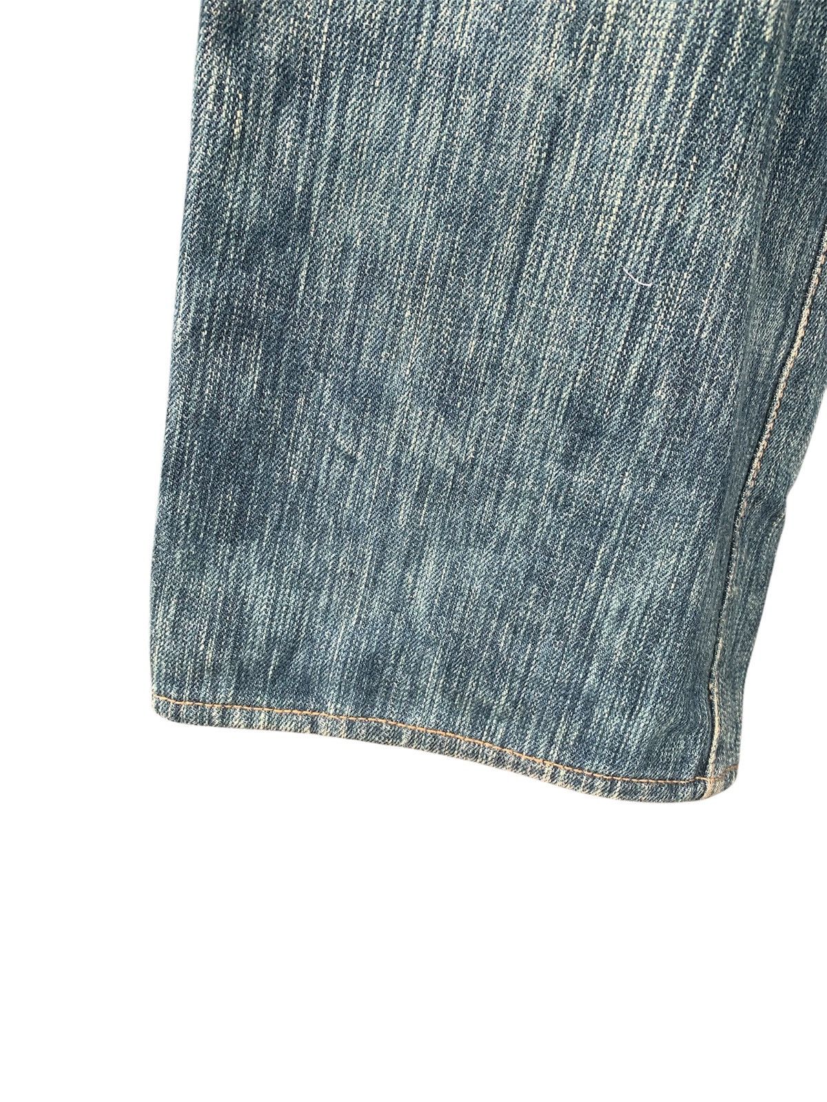Sugar Cane Vintage Sugar Cane Edo Ai Denim Buckle Back Selvedge Jeans Size US 33 - 8 Thumbnail