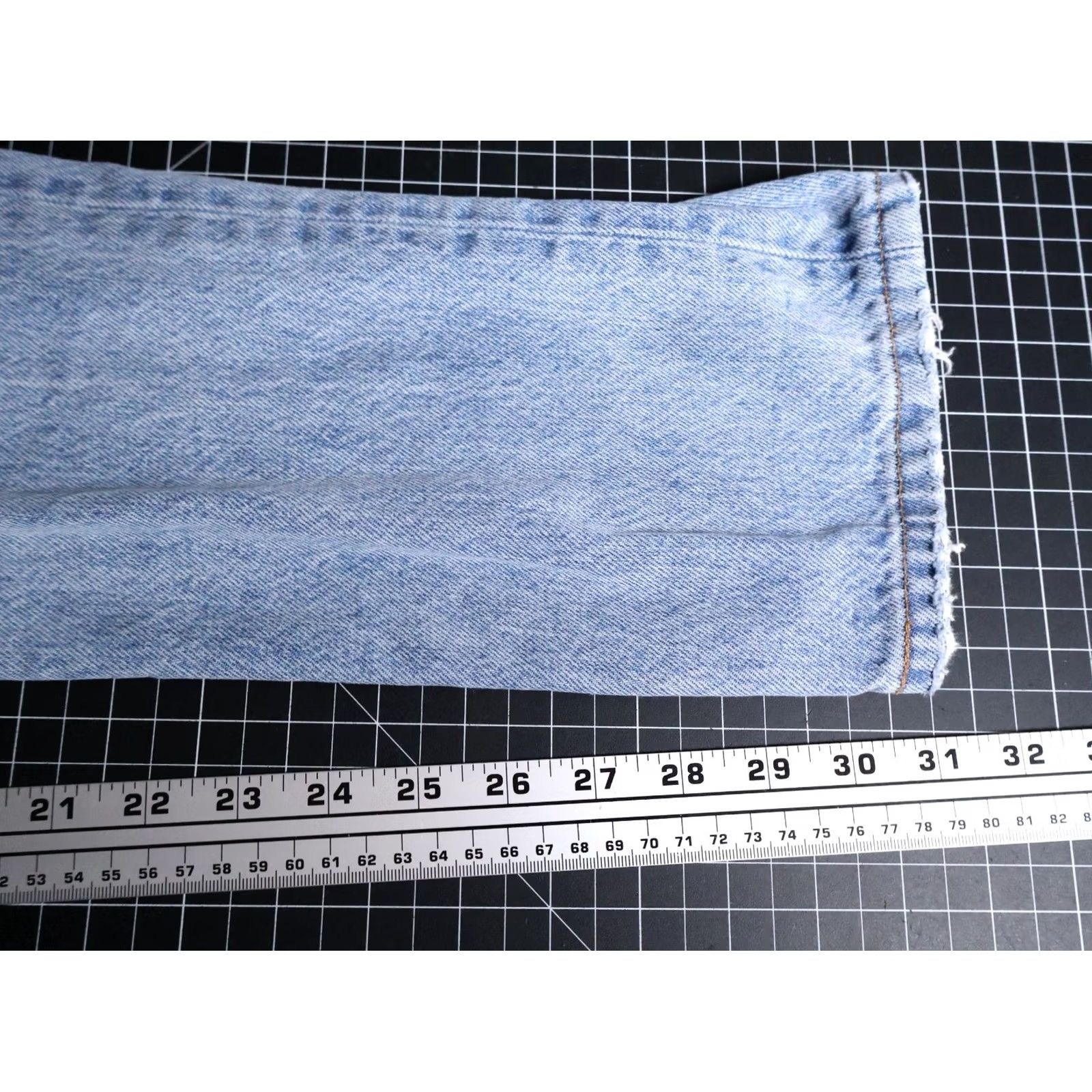Levi's Levi's Premium 501 Jeans Women 26 x 32 Blue Big E Denim Button Fly 100% Cotton Vintage N/A Size 26" / US 2 / IT 38 - 7 Thumbnail
