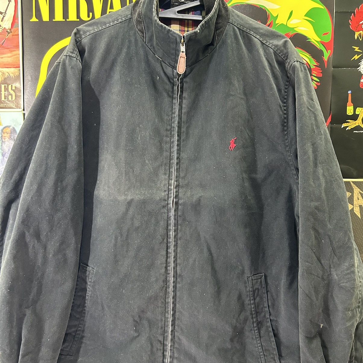 Ralph Lauren Vintage Polo Ralph Lauren Dark Blue Checkered Lined Jacket Size US M / EU 48-50 / 2 - 3 Thumbnail