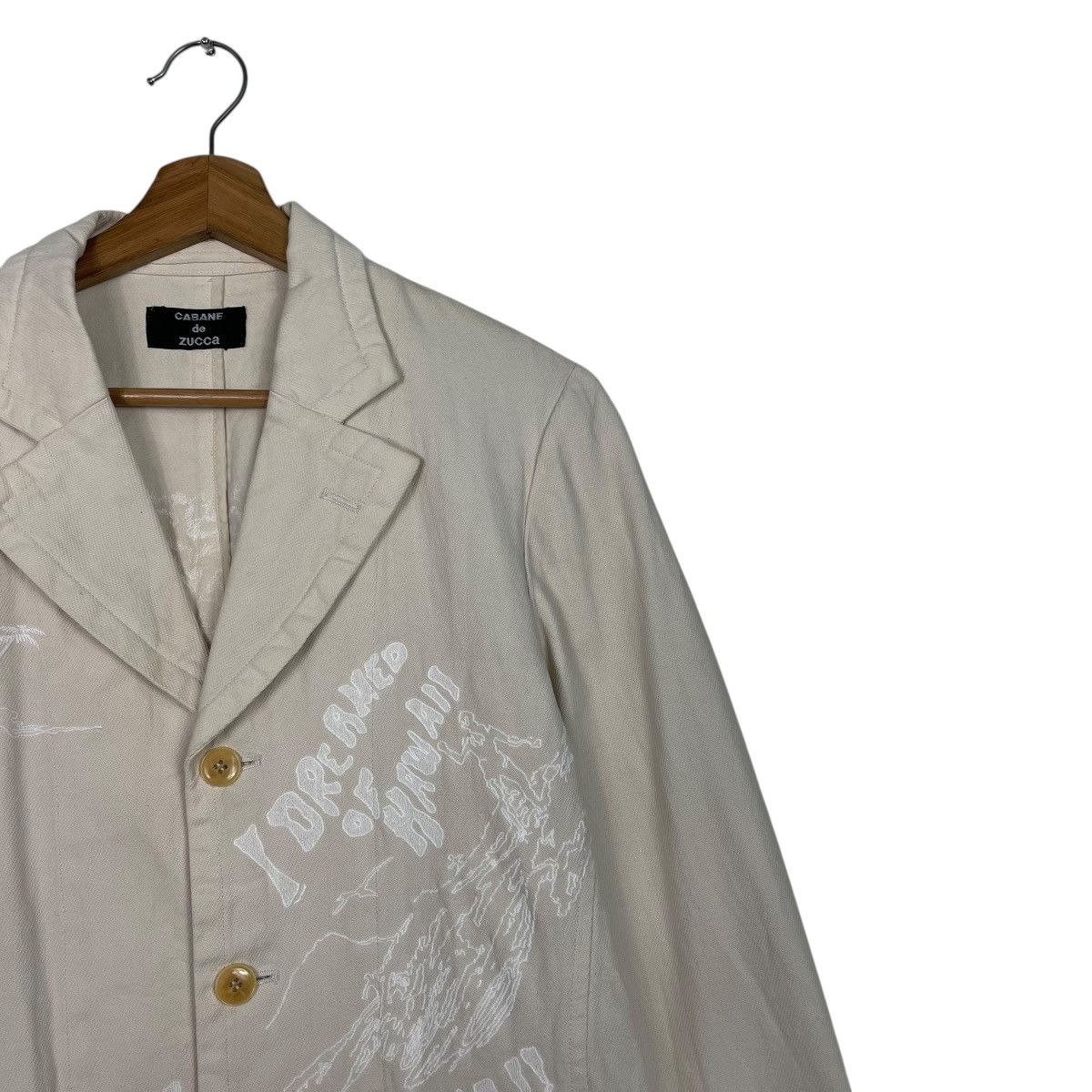 CABANE de ZUCCa Cabane De Zucca Hawaii Printed Jacket Size US S / EU 44-46 / 1 - 5 Thumbnail