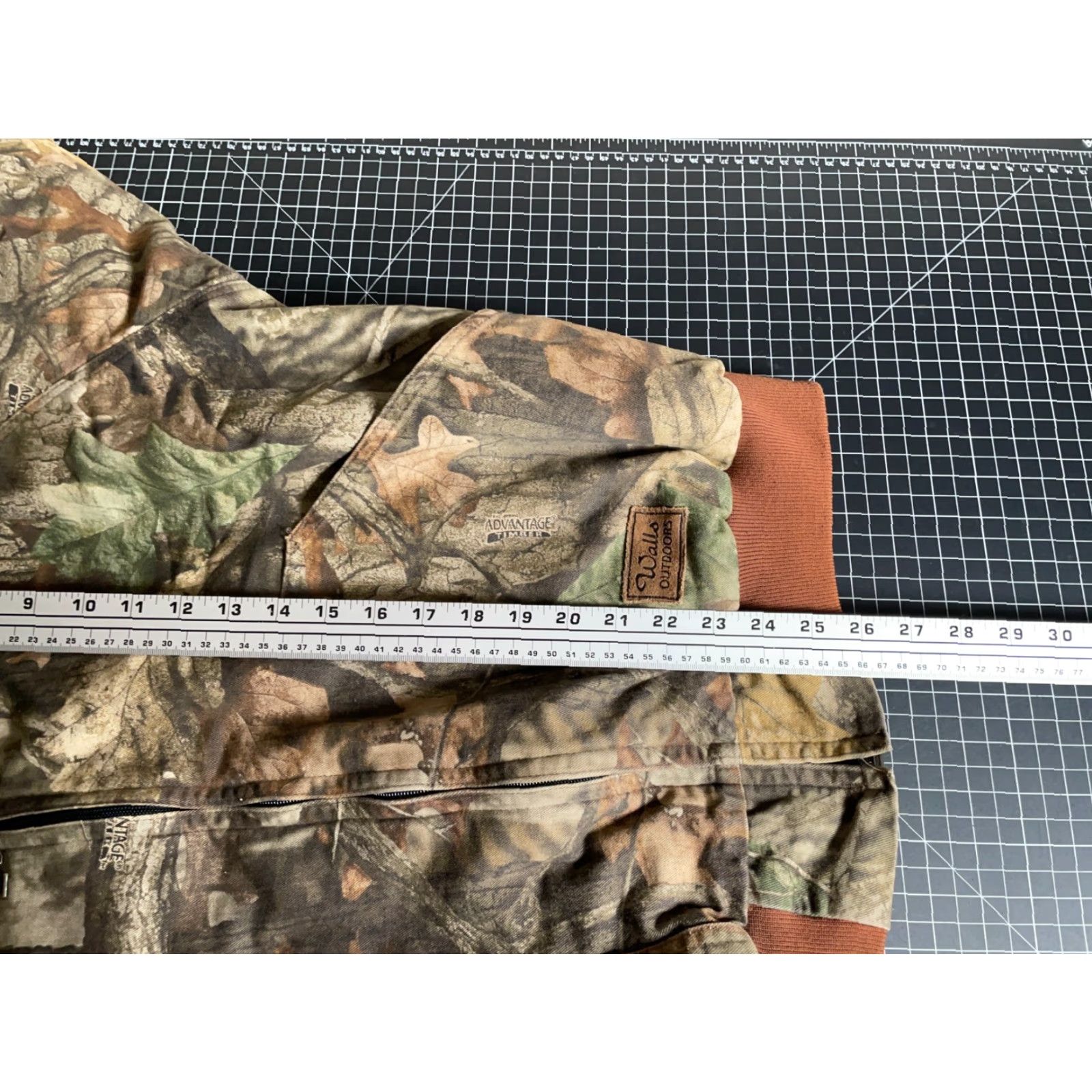 Walls VINTAGE Walls Outdoor Camouflage Bomber Jacket Men's XL Green Size US XL / EU 56 / 4 - 6 Thumbnail