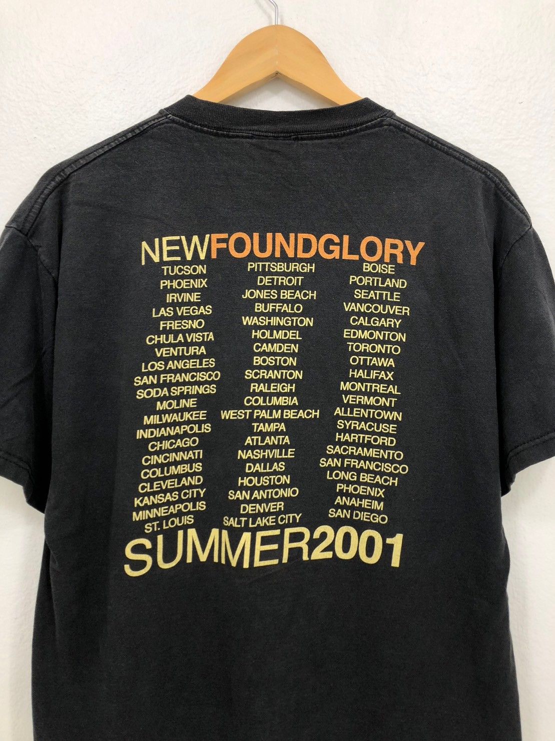 Vintage Vintage 2001's New Found Glory Summer Tour shirt BN Size US L / EU 52-54 / 3 - 2 Thumbnail