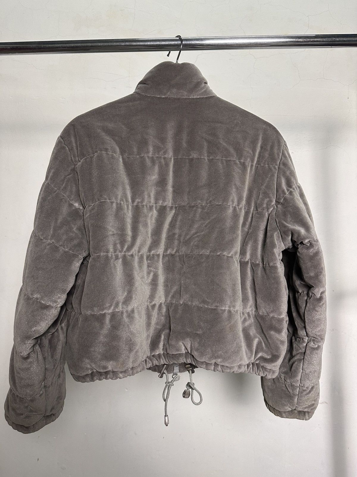 Giorgio Armani 90’s Armani Jeans Velvet Puffer Jacket Size US S / EU 44-46 / 1 - 8 Thumbnail