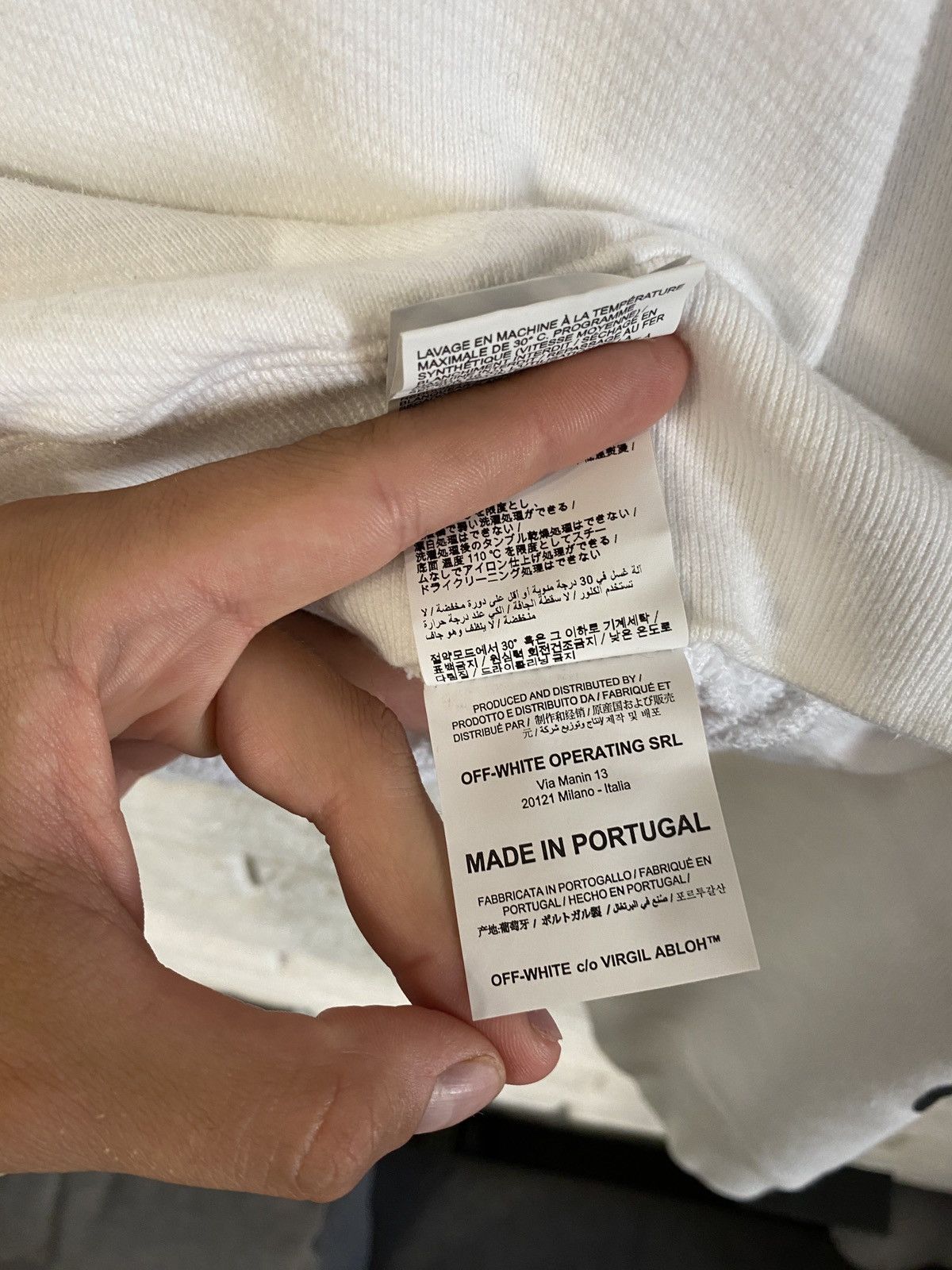 Off-White Off-White Split Halftone Arrows Oversized Crew Sweatshirt Size US L / EU 52-54 / 3 - 9 Thumbnail