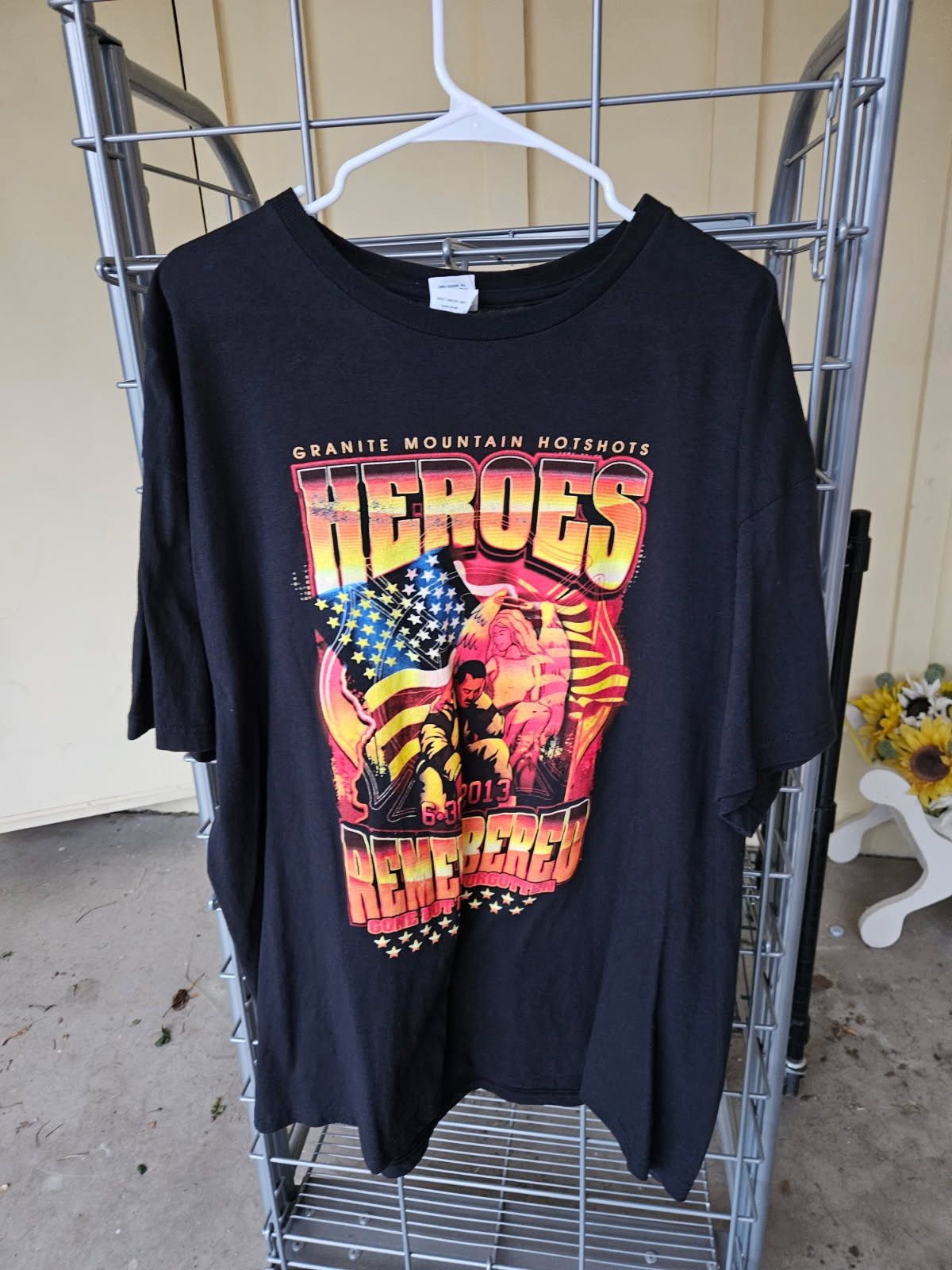 Delta Granite Mountain Hotshots Heroes Remembered Delta Tee Size US XXL / EU 58 / 5 - 1 Thumbnail
