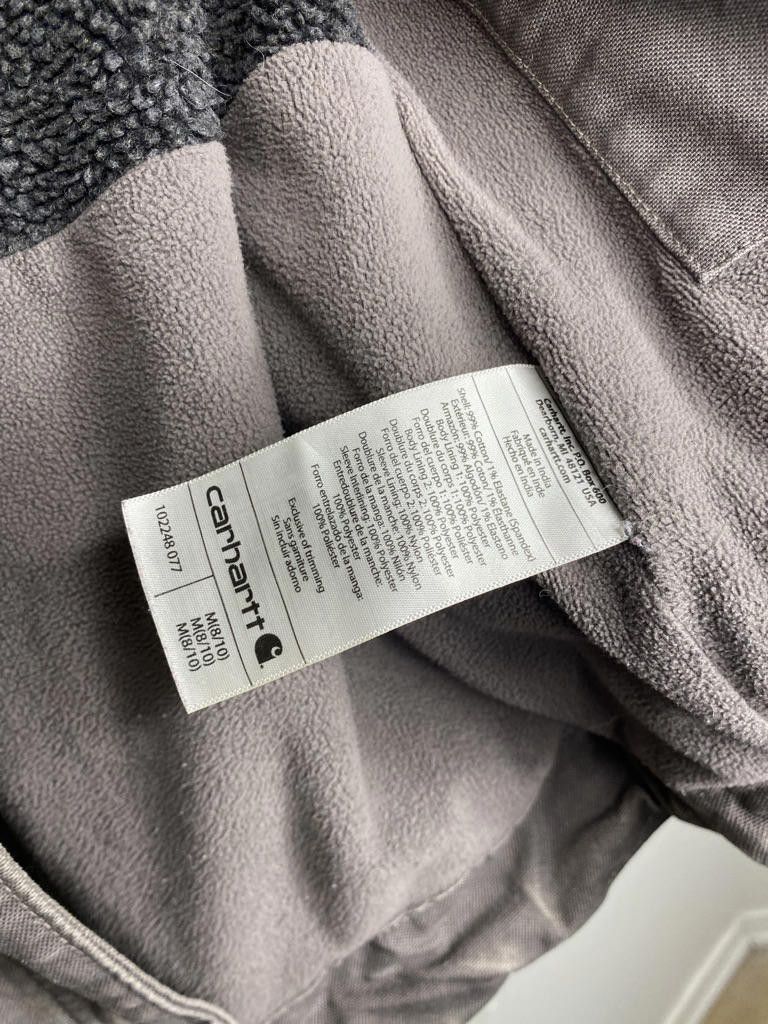 Carhartt Vintage Grey Carhartt Hooded Detroit Jacket Size Women's M Size M / US 6-8 / IT 42-44 - 4 Thumbnail