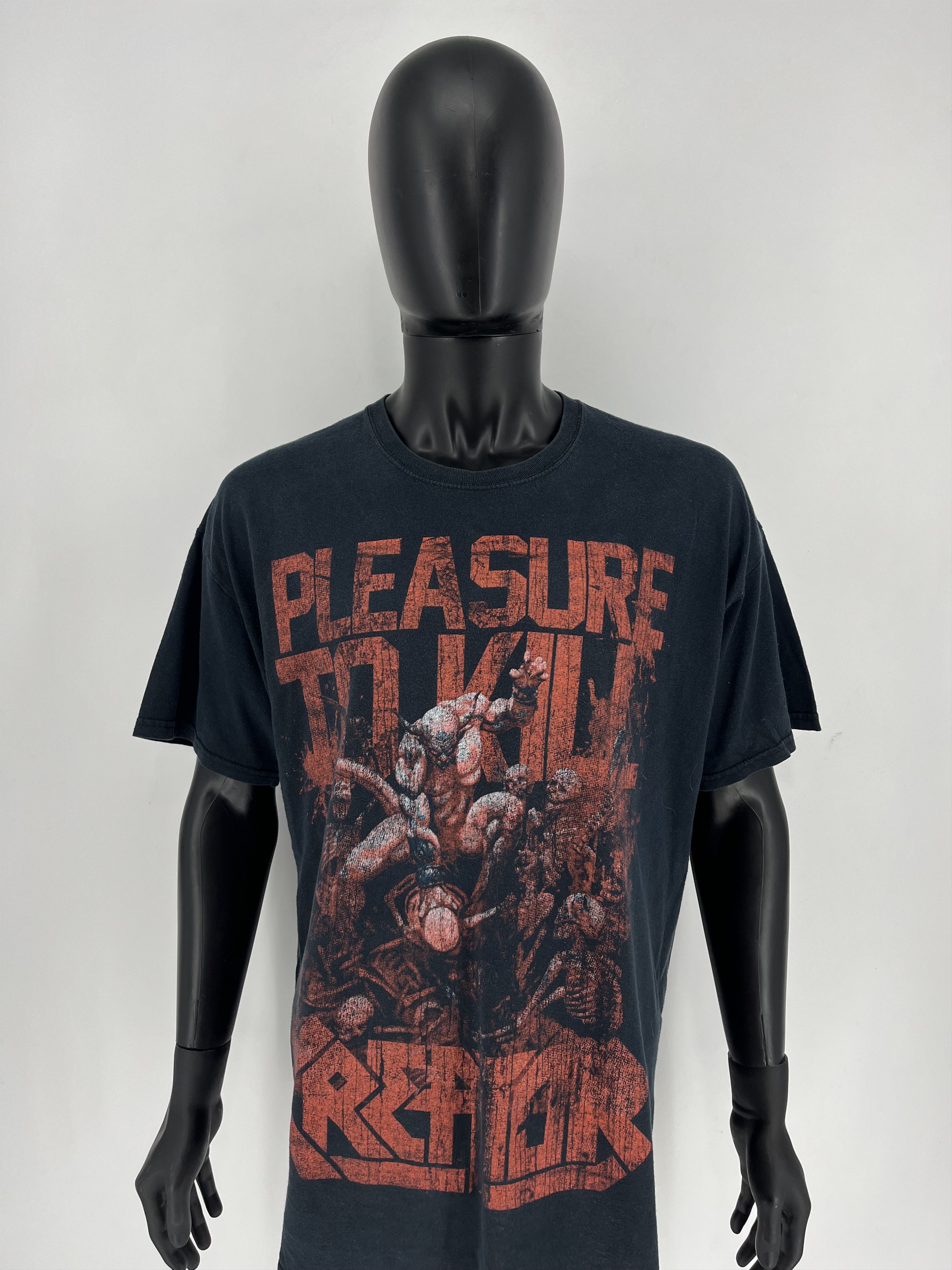 Band Tees Kreator pleasure to kill T-shirt band rock tee size XLarge Size US XL / EU 56 / 4 - 1 Thumbnail