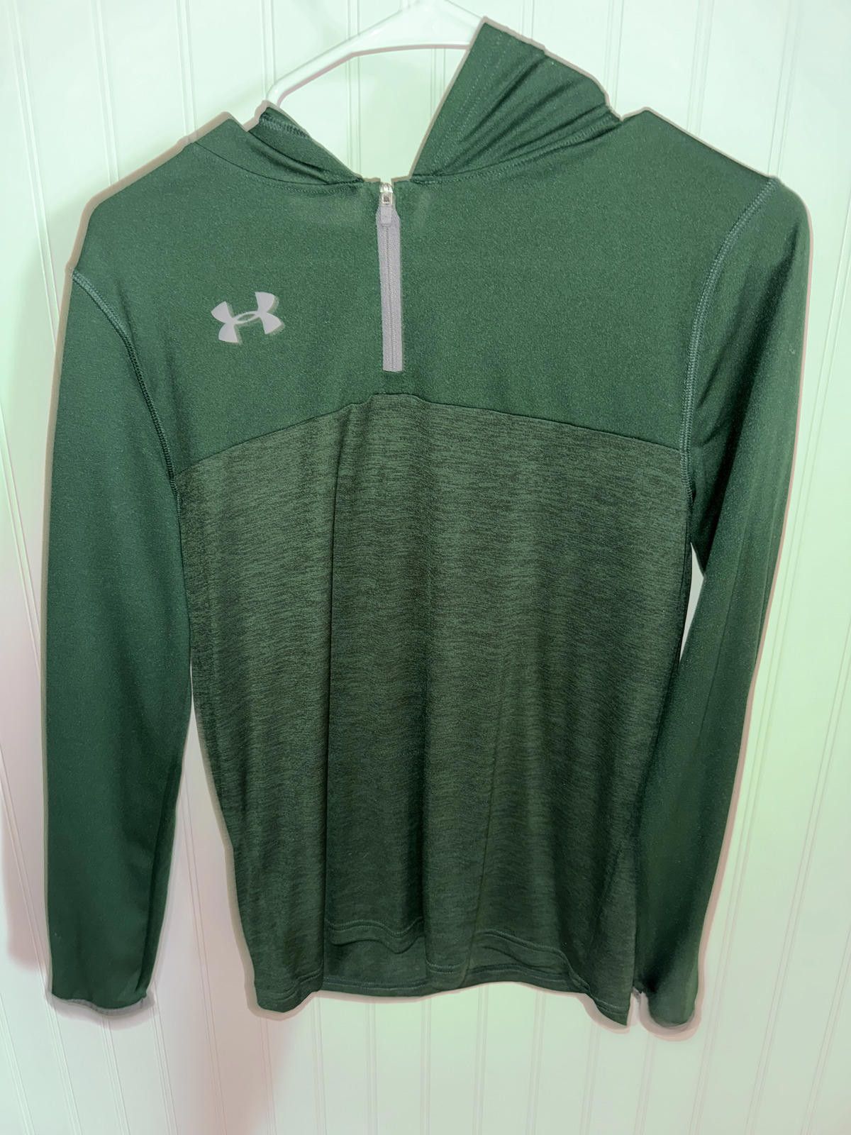 Under Armour Under Armour Green Loose Fit HeatGear Hoodie Youth Large Size US L / EU 52-54 / 3 - 1 Thumbnail