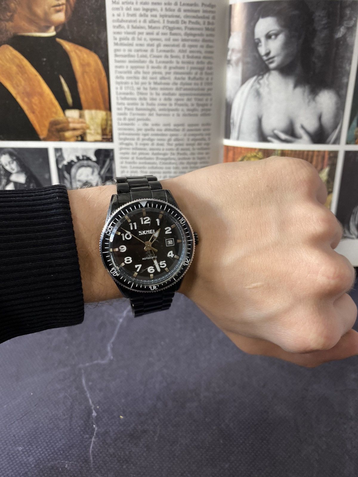 Japanese Brand Automatic SKMEI Watch: Durable & Classic Design Size ONE SIZE - 4 Thumbnail