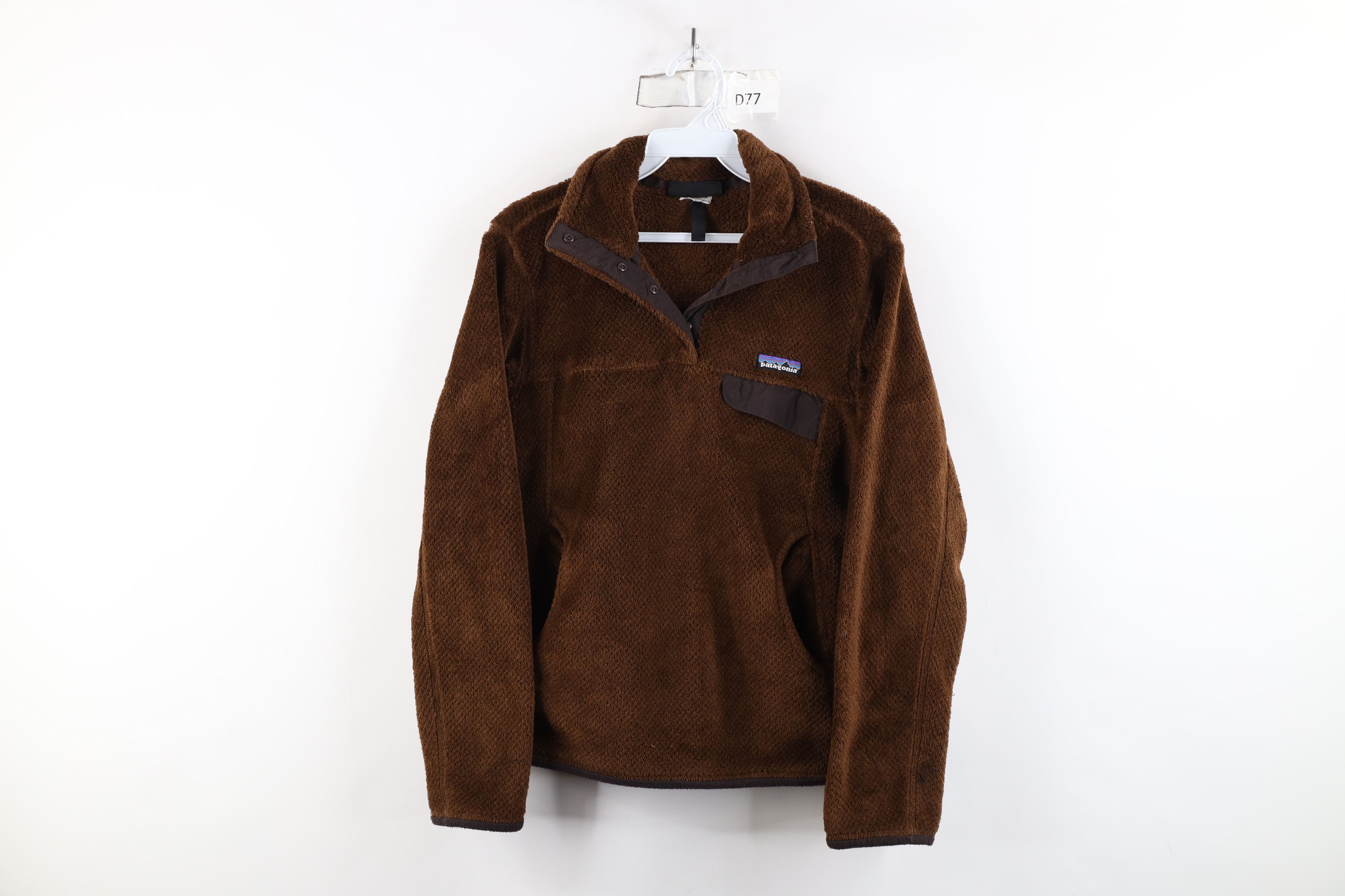 Patagonia × Vintage Patagonia Spell T Snap Button Fleece Pullover Sweater Brown Size S / US 4 / IT 40 - 1 Thumbnail