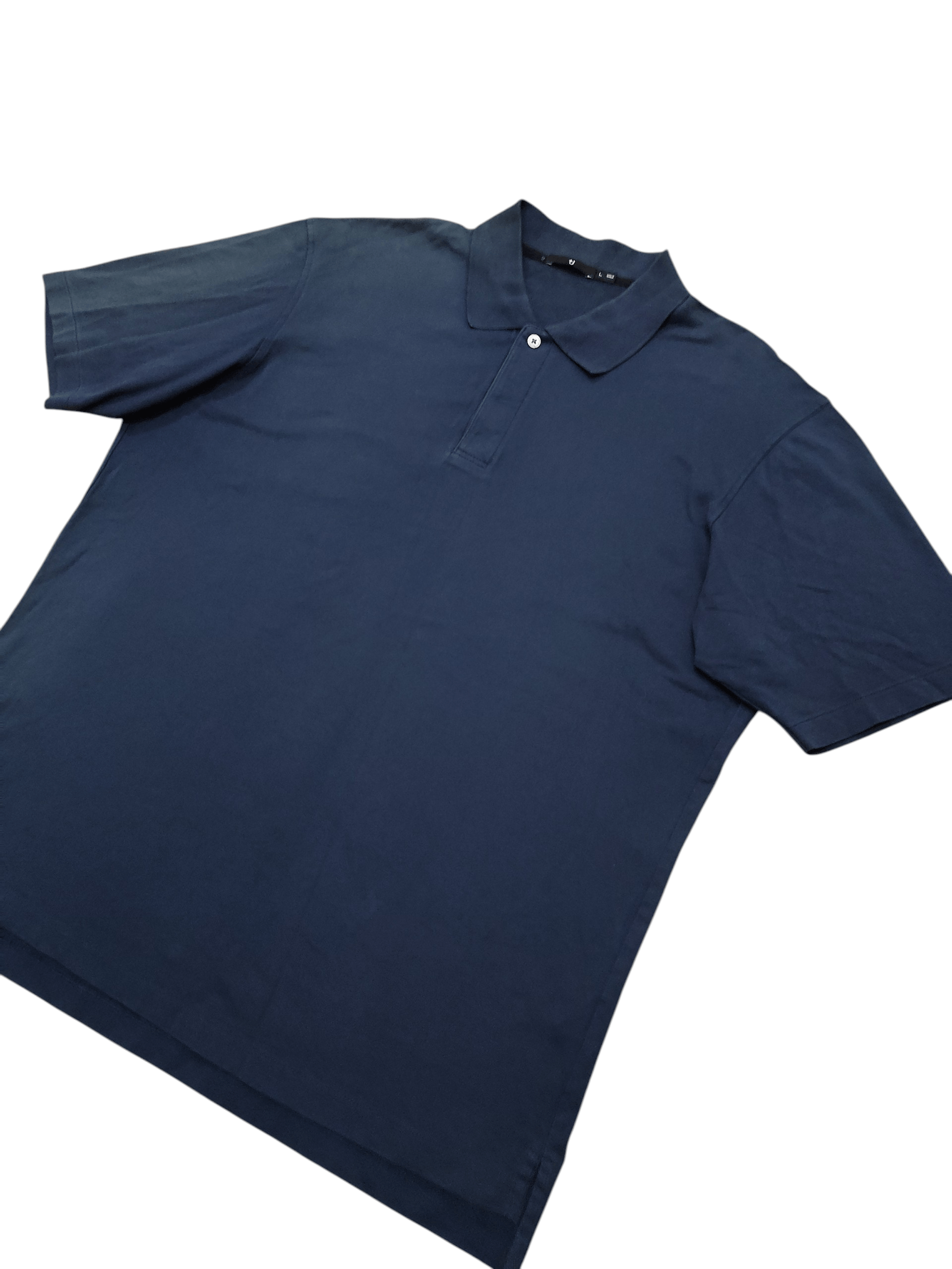 Jil Sander × Uniqlo Uniqlo X Jill Sander Navy blue plain polo t shirt Size US L / EU 52-54 / 3 - 3 Thumbnail