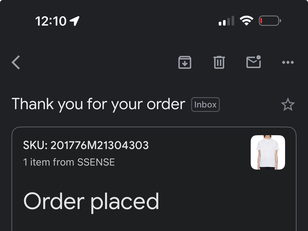Alyx Alyx Spring/Summer 20 T-Shirt Size US S / EU 44-46 / 1 - 3 Thumbnail