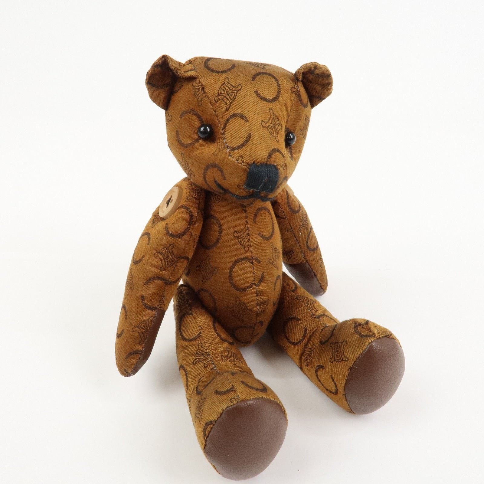 Celine Celine Brown Teddy Bear Size ONE SIZE - 7 Thumbnail
