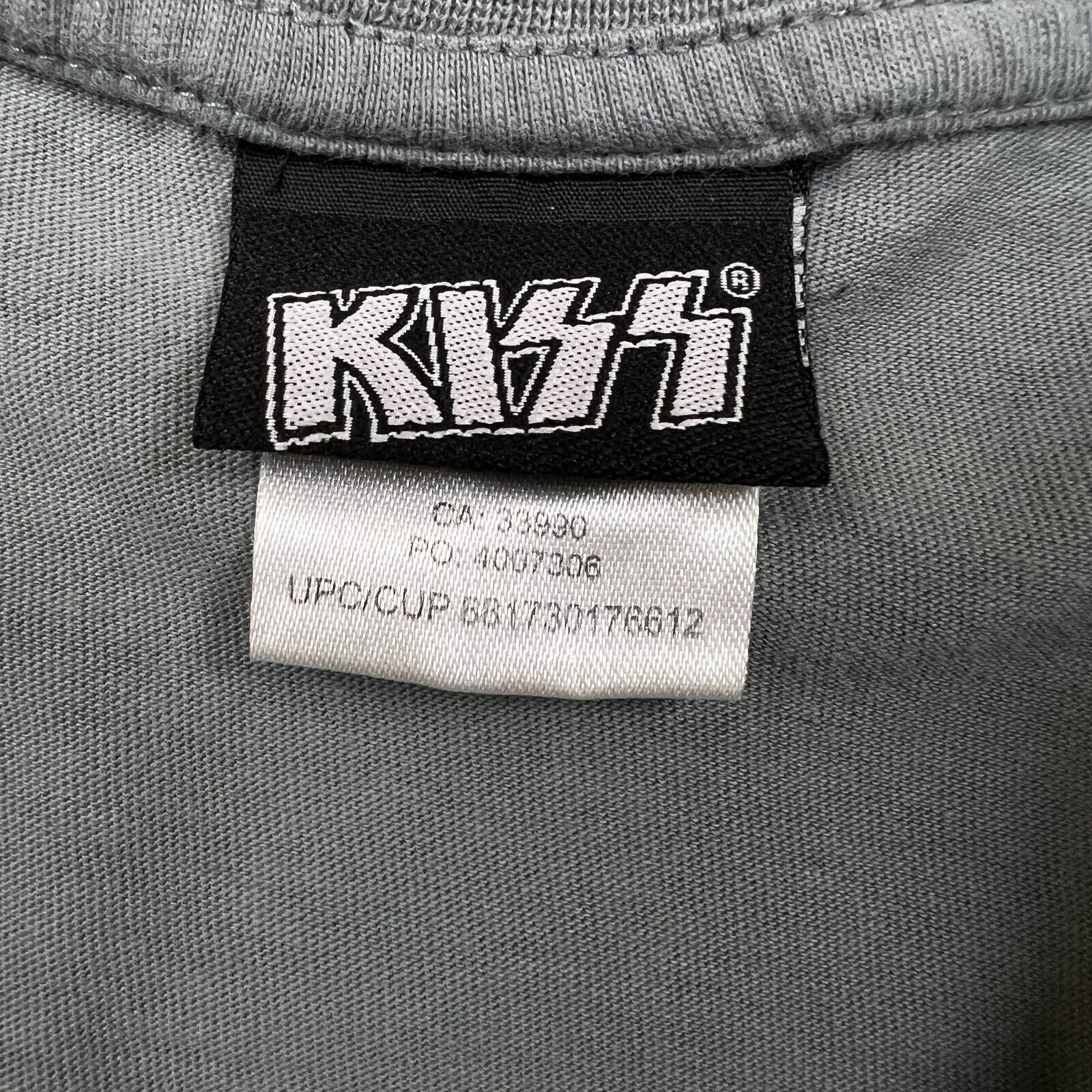 Band Tees Kiss T Shirt Full Print Rock Band Short Sleeve Graphic Tee Size US L / EU 52-54 / 3 - 5 Thumbnail