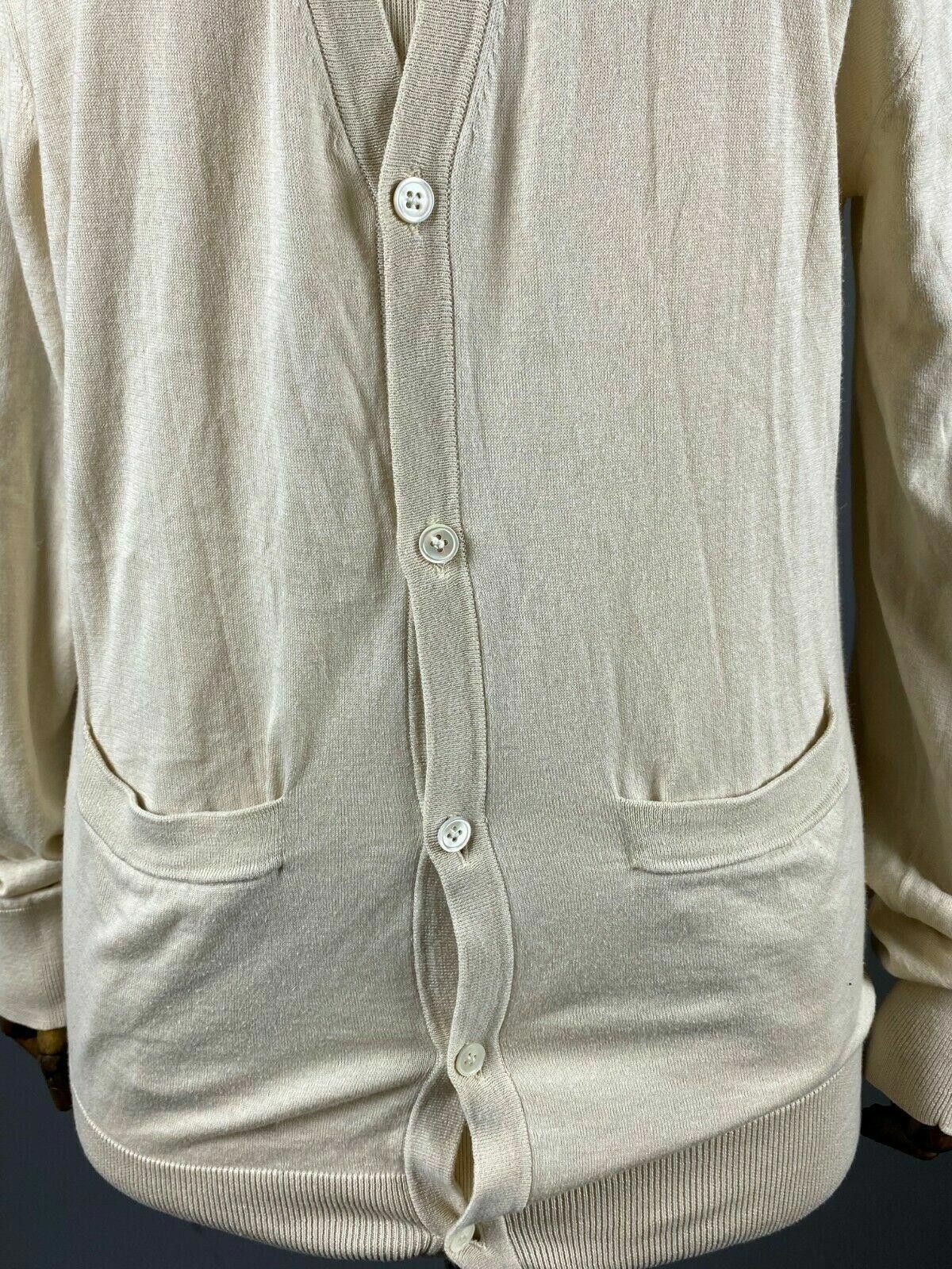 Acne Studios Ladies Acne Beige V-Neck Long Sleeve Cardigan Jumper Size S Size S / US 4 / IT 40 - 4 Thumbnail