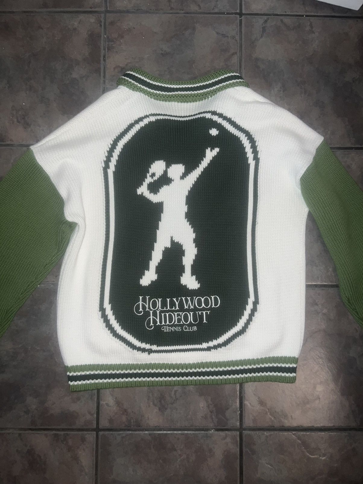 Hypebeast Hollywood Hideout Tennis Cardigan size small Size US S / EU 44-46 / 1 - 2 Thumbnail