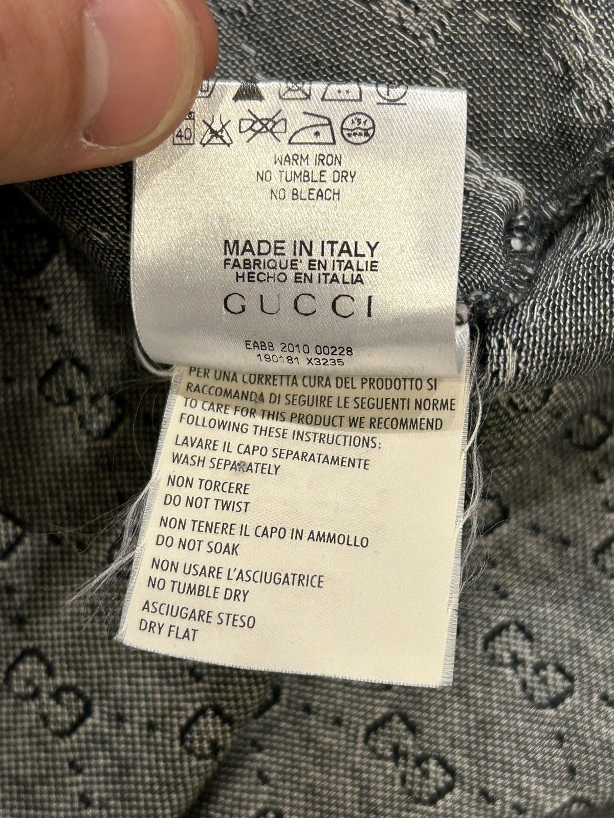 Gucci Gucci Monogram Polo Size US XXL / EU 58 / 5 - 5 Thumbnail