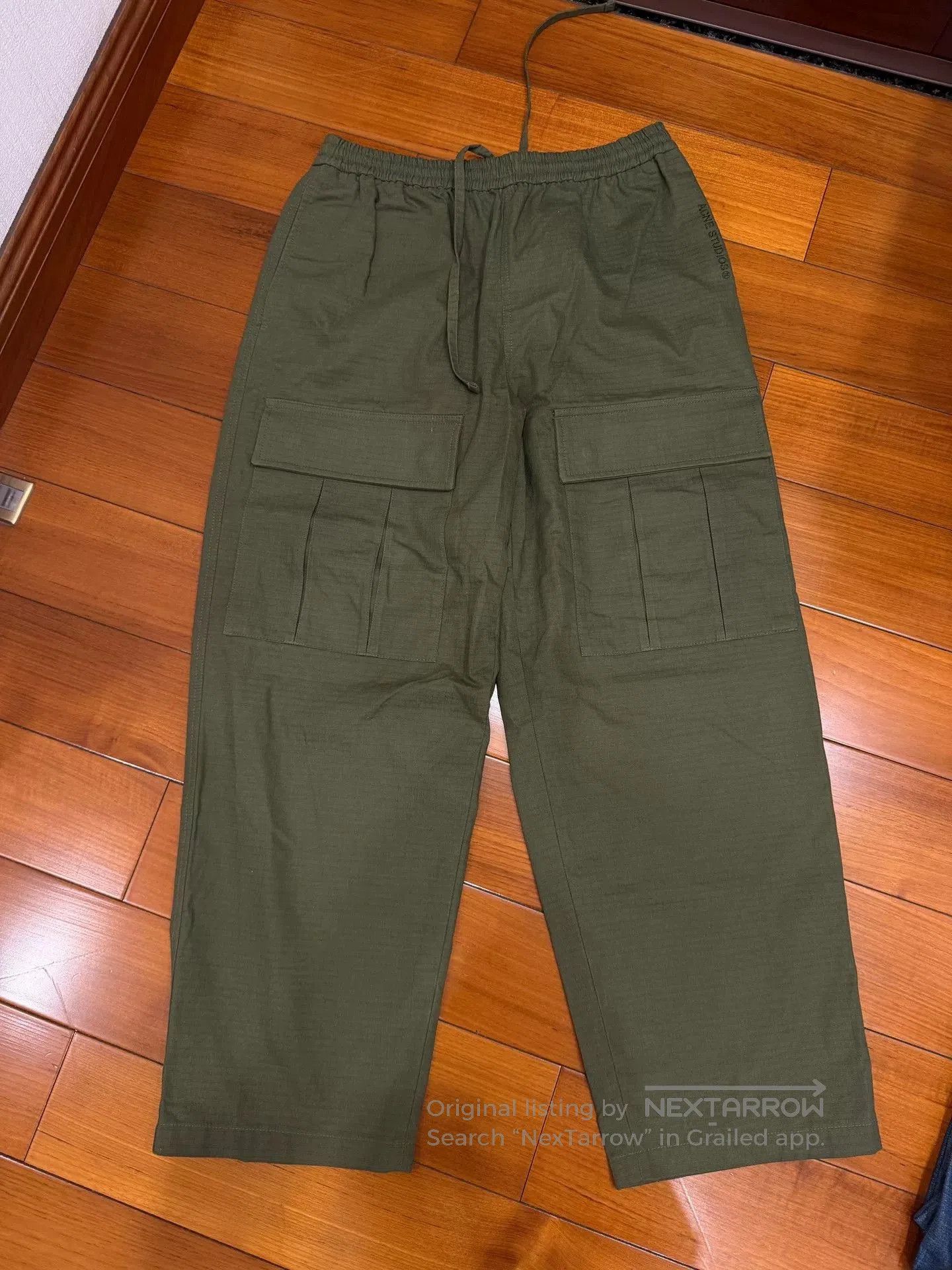 Acne Studios Acne Studio Green Cargo Pants. Size US 30 / EU 46 - 1 Thumbnail