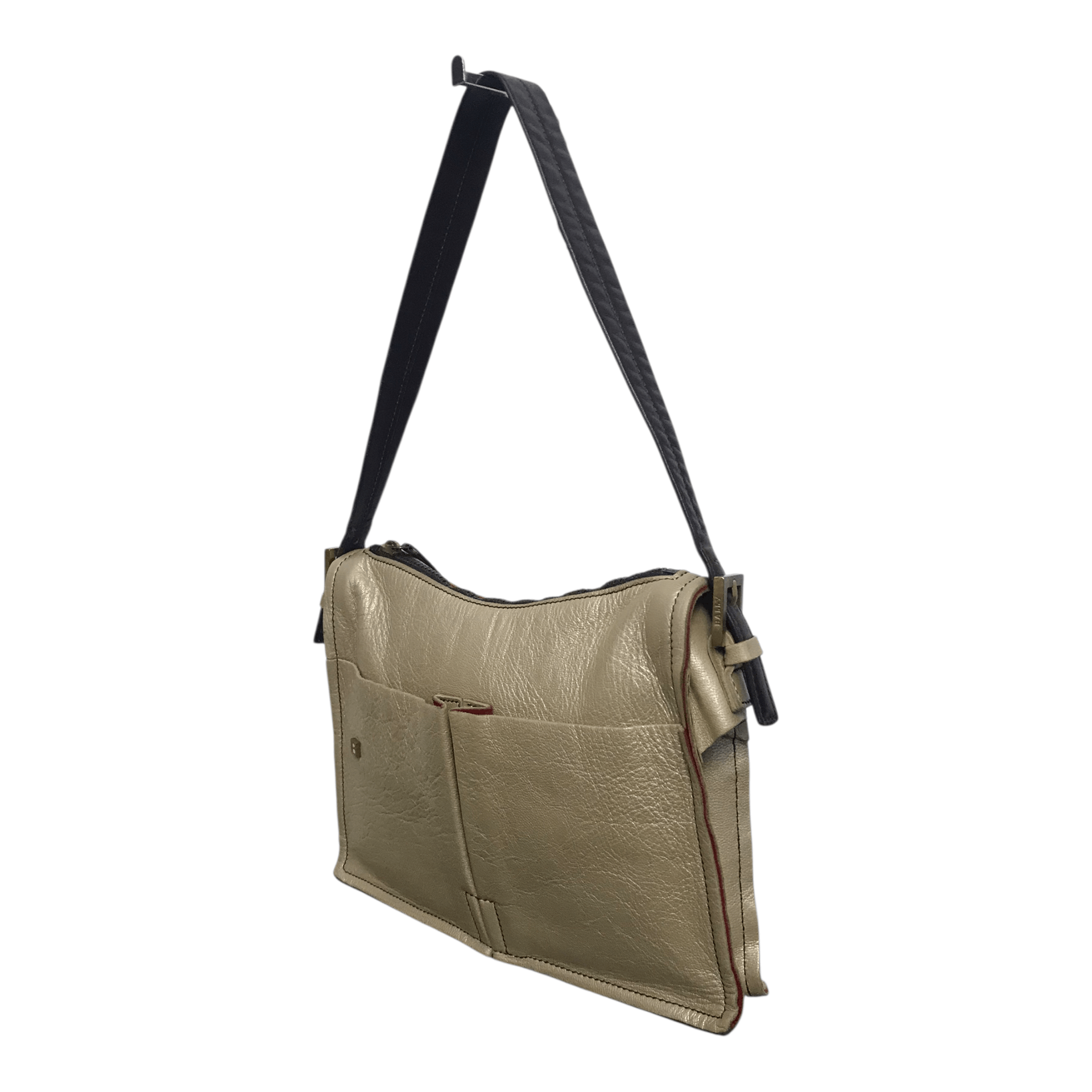Bally × Genuine Leather × Leather Bally Leather white ShoulderBag Size ONE SIZE - 4 Thumbnail