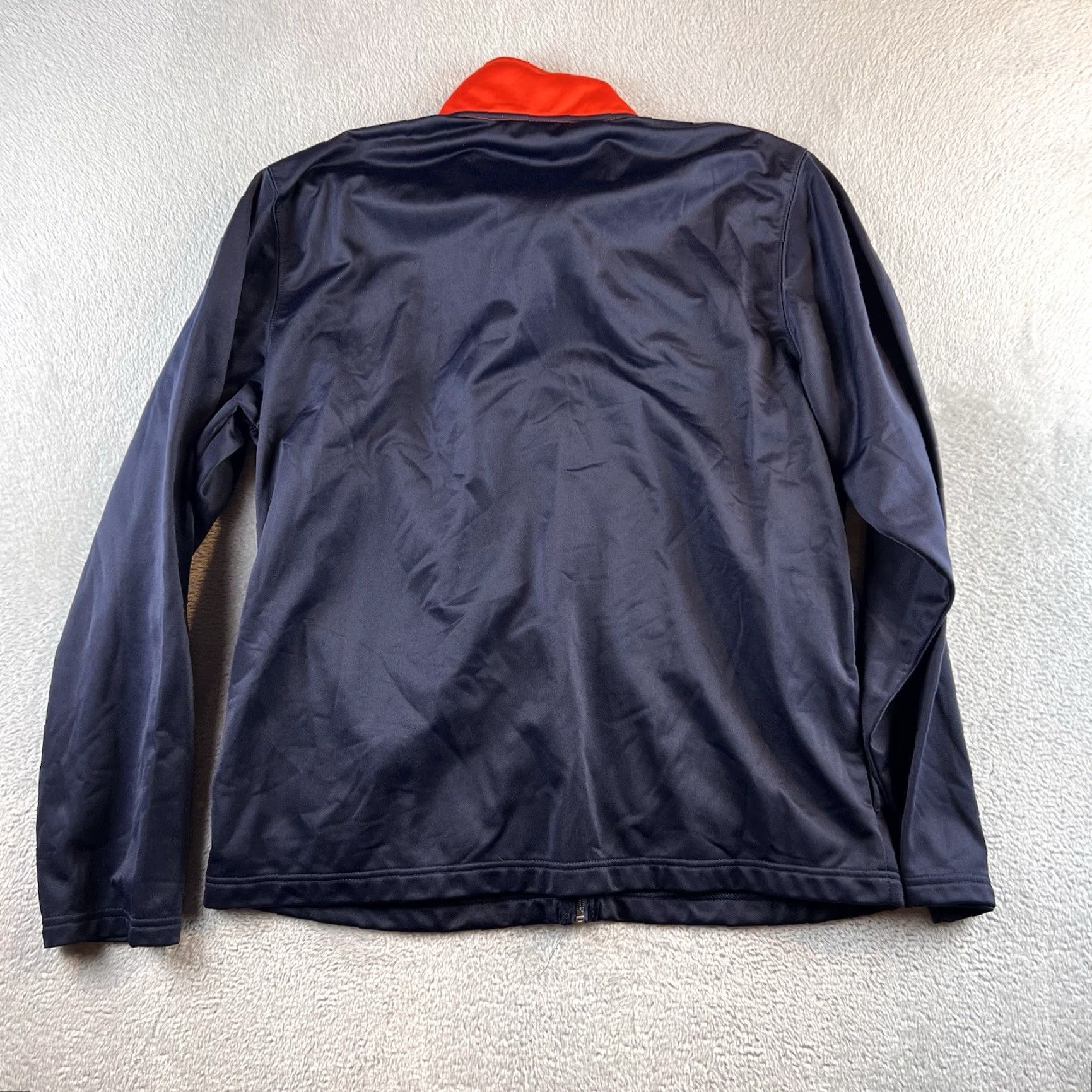 Vintage AND1 Jacket Mens XL Blue Orange Full Zip Track Jacket Basketball Warm Up Training Size US M / EU 48-50 / 2 - 2 Thumbnail
