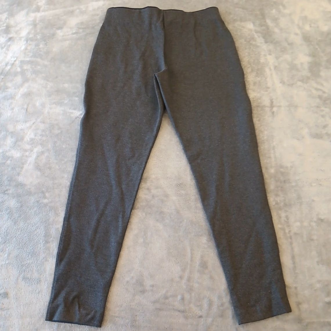Banana Republic Banana Republic Legging Ankle Pants Womens Medium Gray Skinny Pull On Stretch Pants Size 29" - 2 Thumbnail