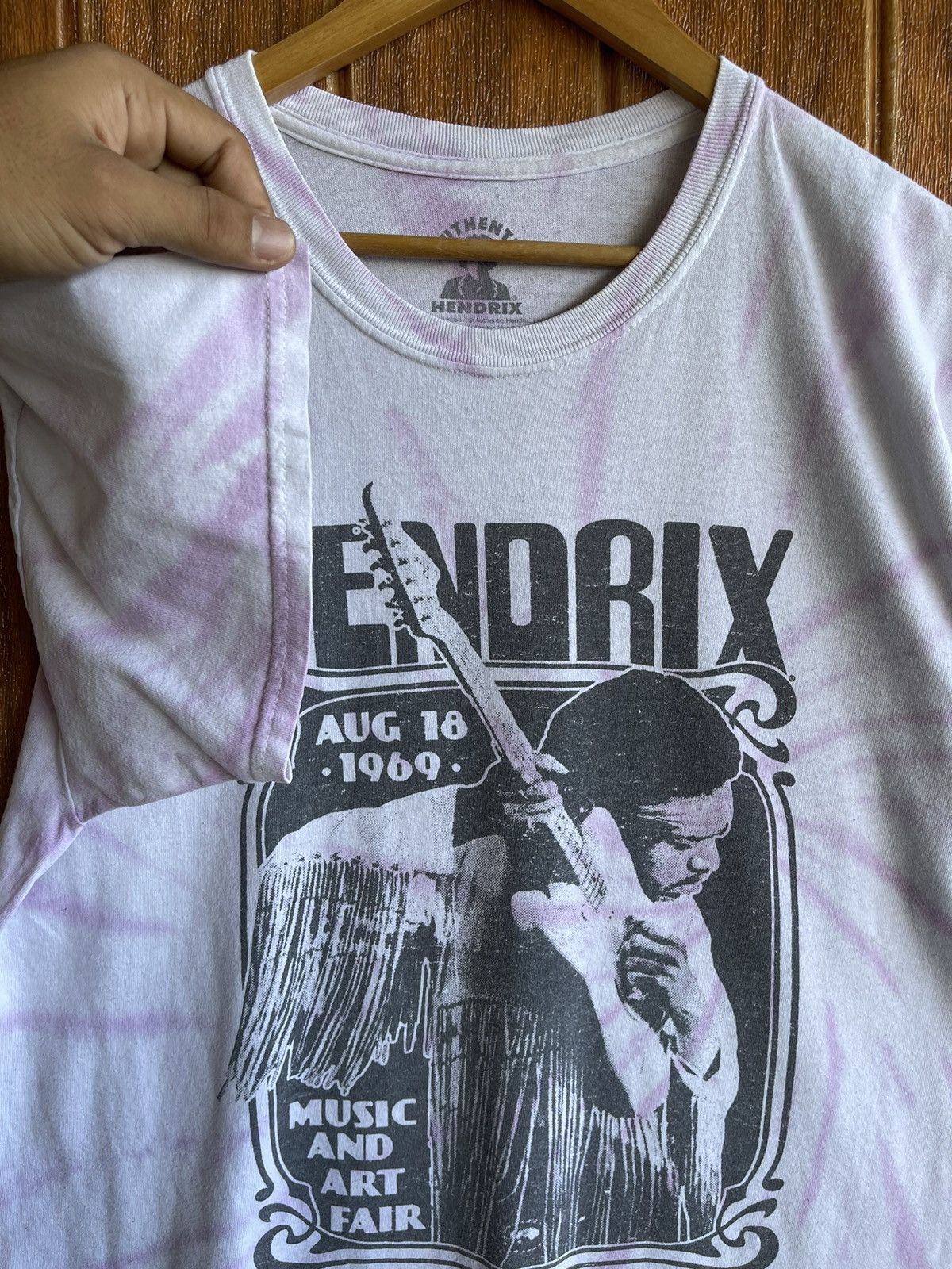 Rare🔥JIMMY HENDRIX🔥Music And Art Fair Tshirt