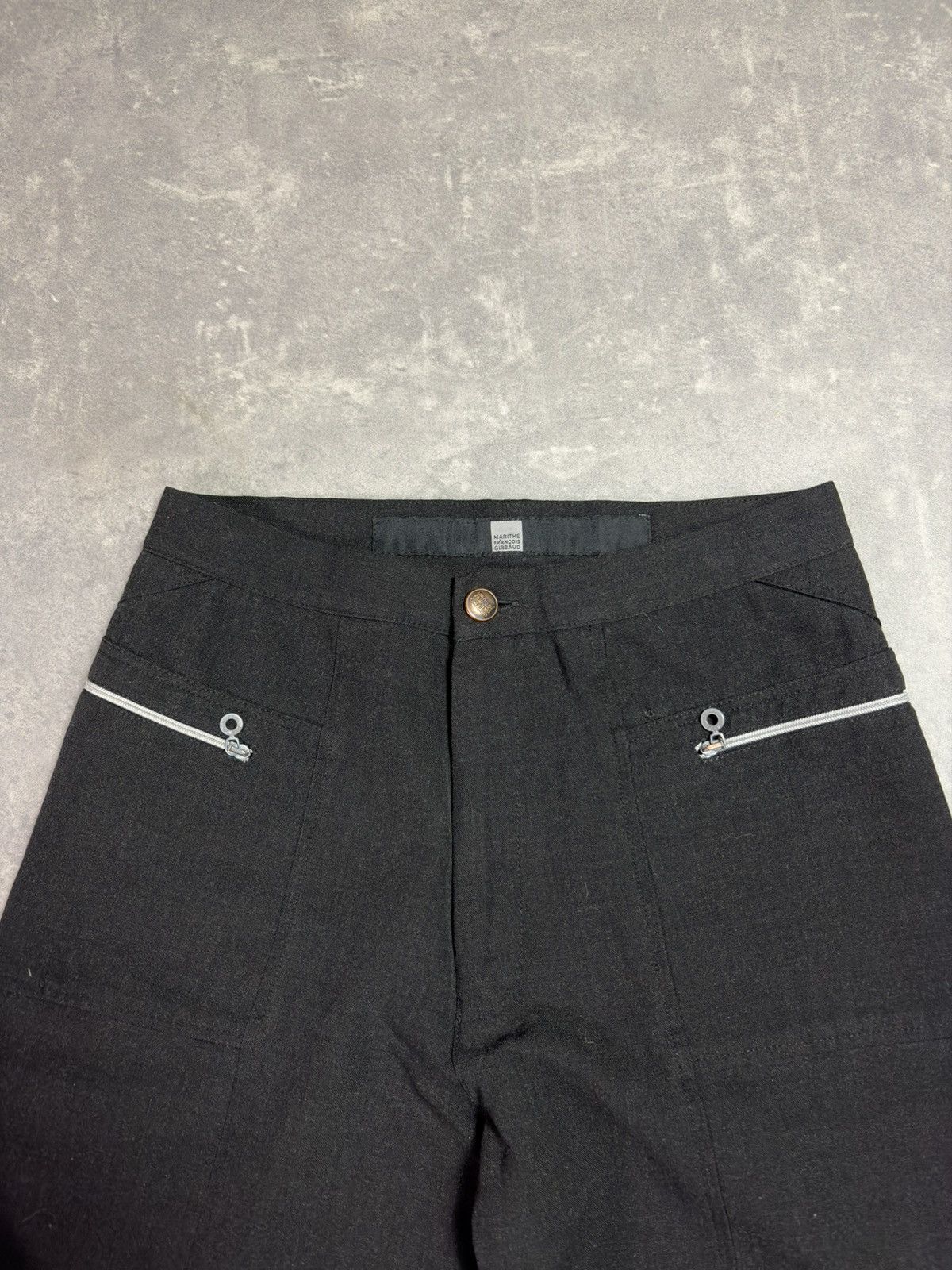 Marithe + Francois Girbaud 00s Marithe + Francois Girbaud Wide Leg Baggy Casual Pants S Size US 27 - 5 Thumbnail