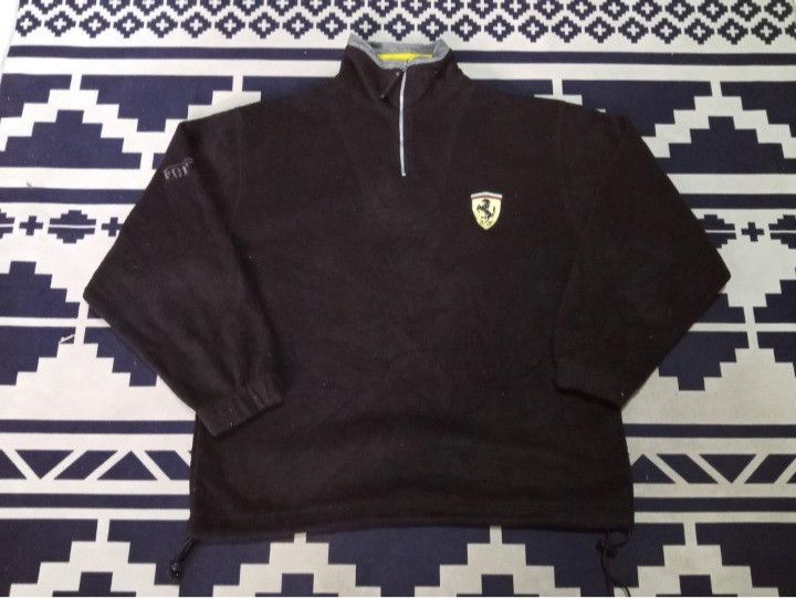 Ferrari Ferrari Half Zipper Fleece Sweater Size US S / EU 44-46 / 1 - 2 Thumbnail