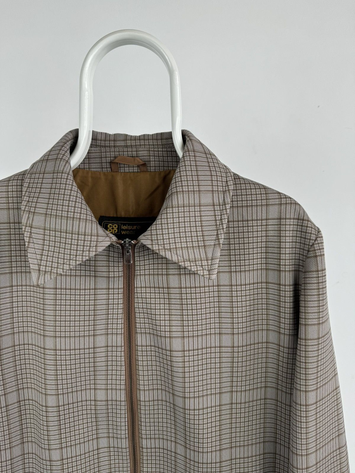 Vintage Vintage Crimplene For Man Leisure Wear Zip Jacket Size US L / EU 52-54 / 3 - 2 Thumbnail