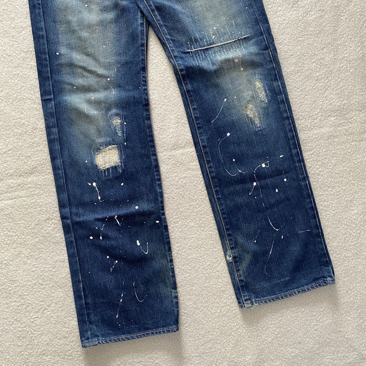 Japanese Brand × Takeo Kikuchi Vintage Japanese Brand Takeo Kikuchi Distressed Denim w30 Size US 30 / EU 46 - 4 Thumbnail