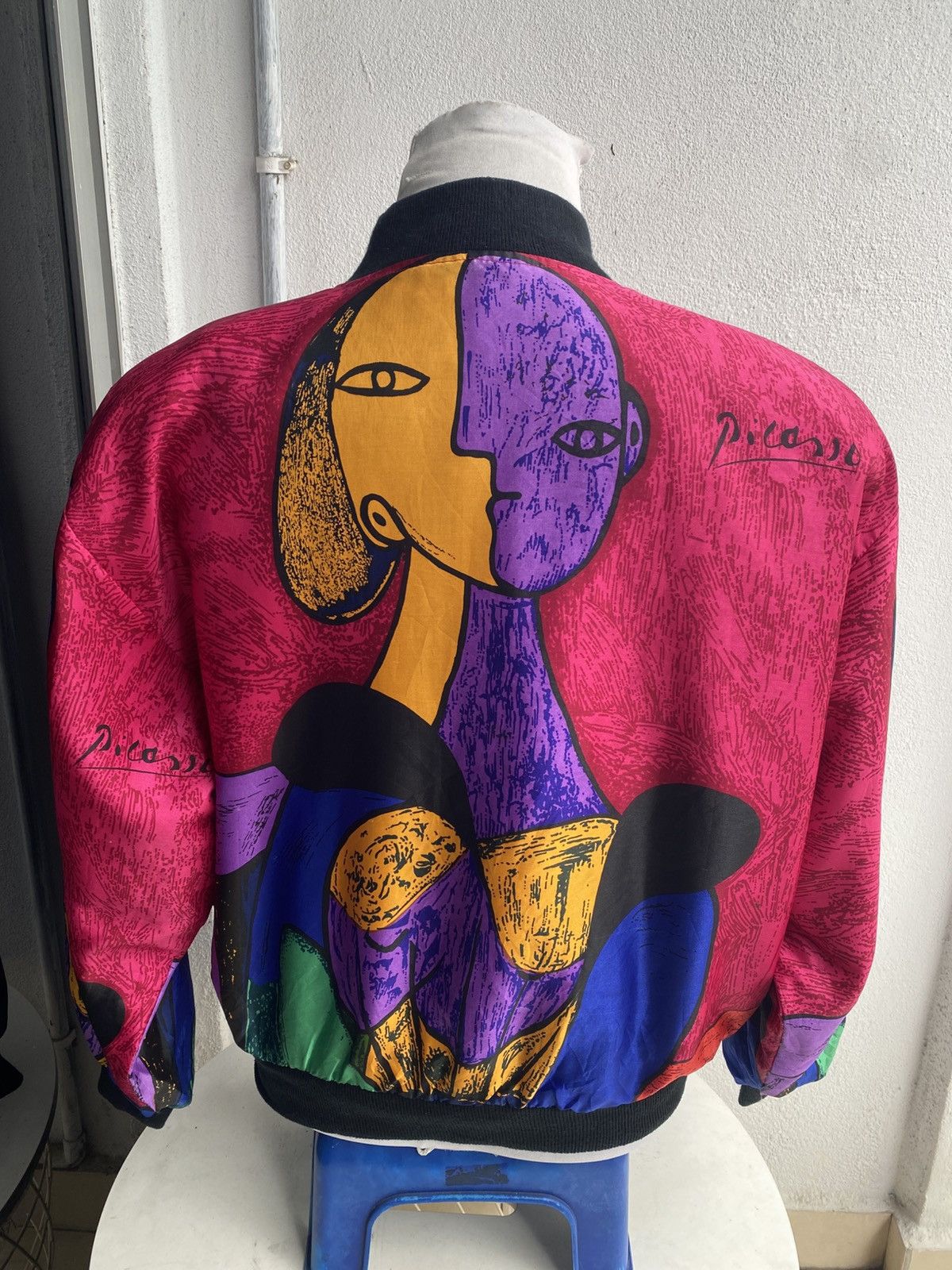 Designer × Vintage Vintage Piccaso 90s Silk Jacket Size US L / EU 52-54 / 3 - 8 Thumbnail
