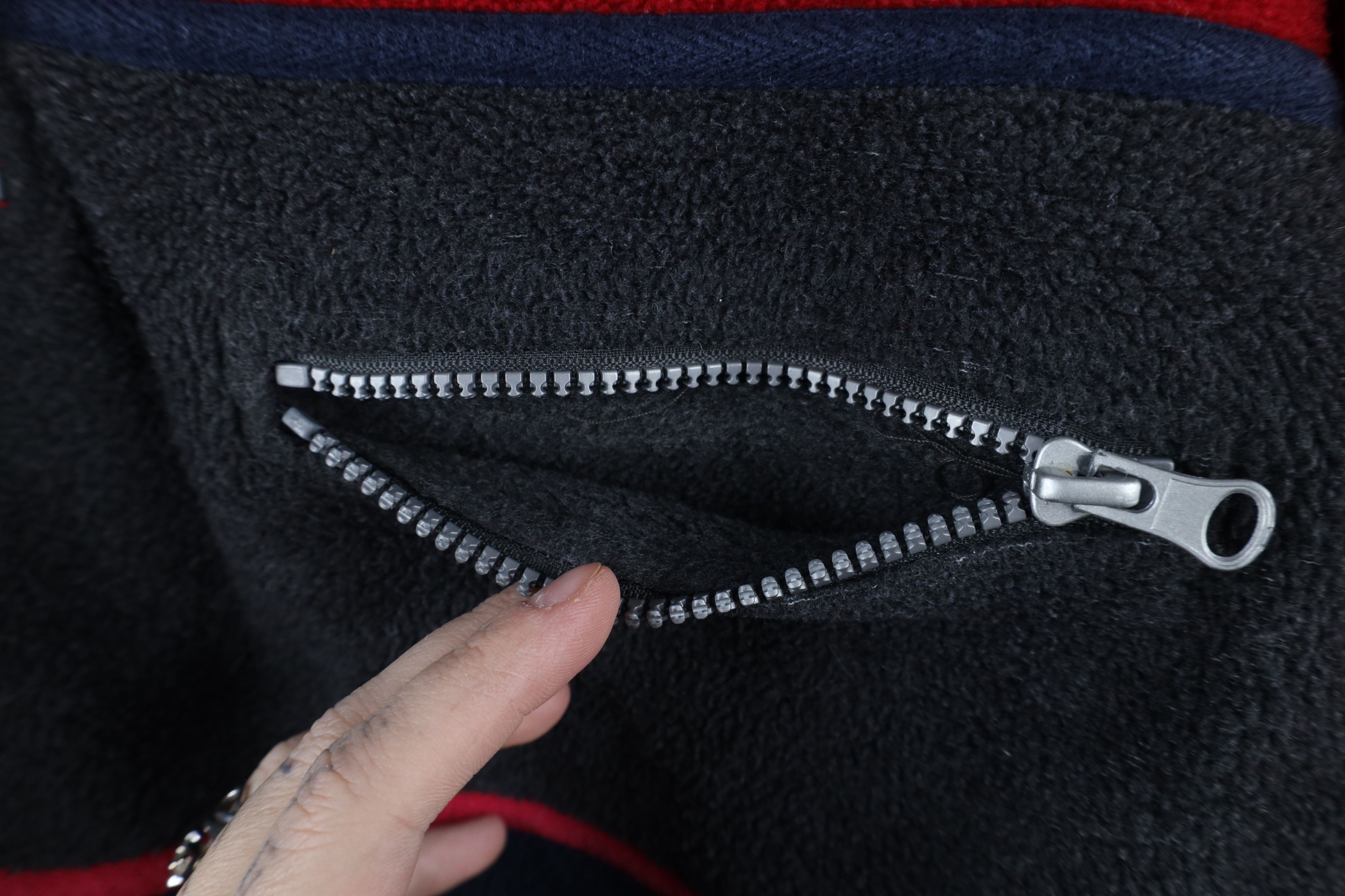 Vintage Vintage 90s Streetwear Half Zip Fleece Pullover Sweater Size US L / EU 52-54 / 3 - 5 Thumbnail