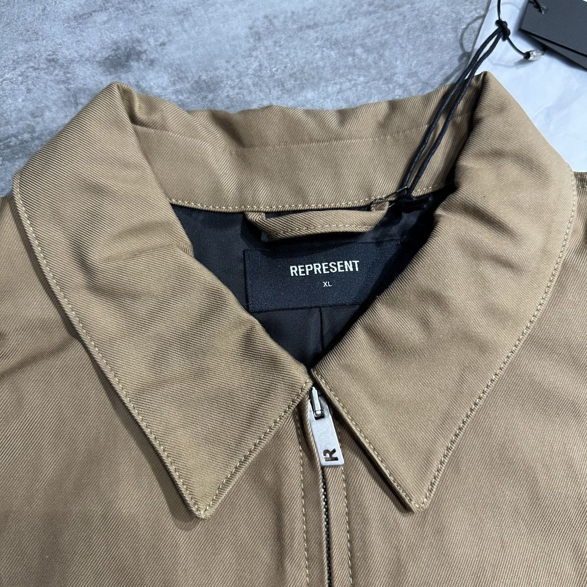 Represent Clo. Represent Team Spirit Jacket - Tan Size US XL / EU 56 / 4 - 4 Thumbnail