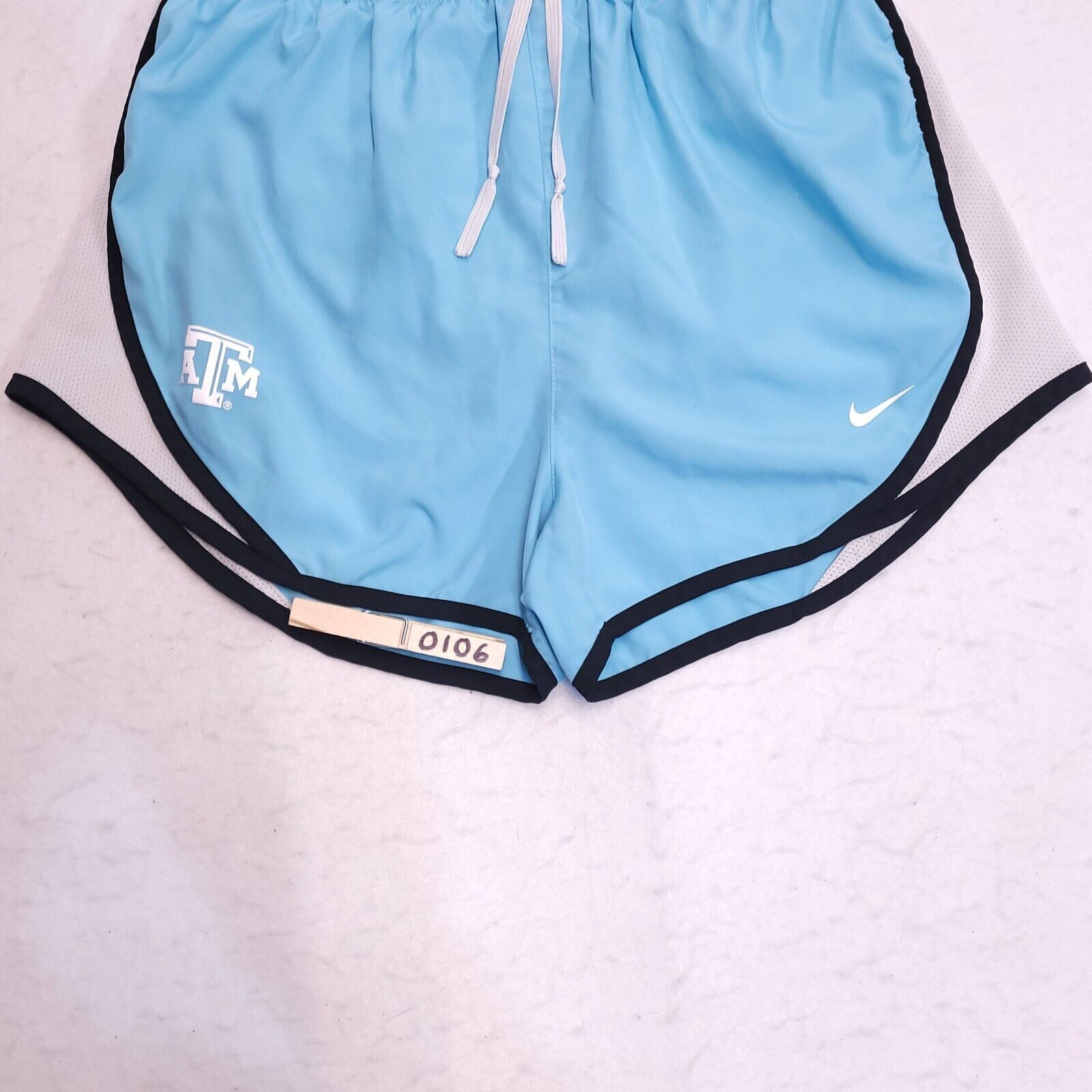 Nike Nike Dri Fit Athletic Shorts Womens Size Medium M Blue White Size 28" / US 6 / IT 42 - 4 Thumbnail