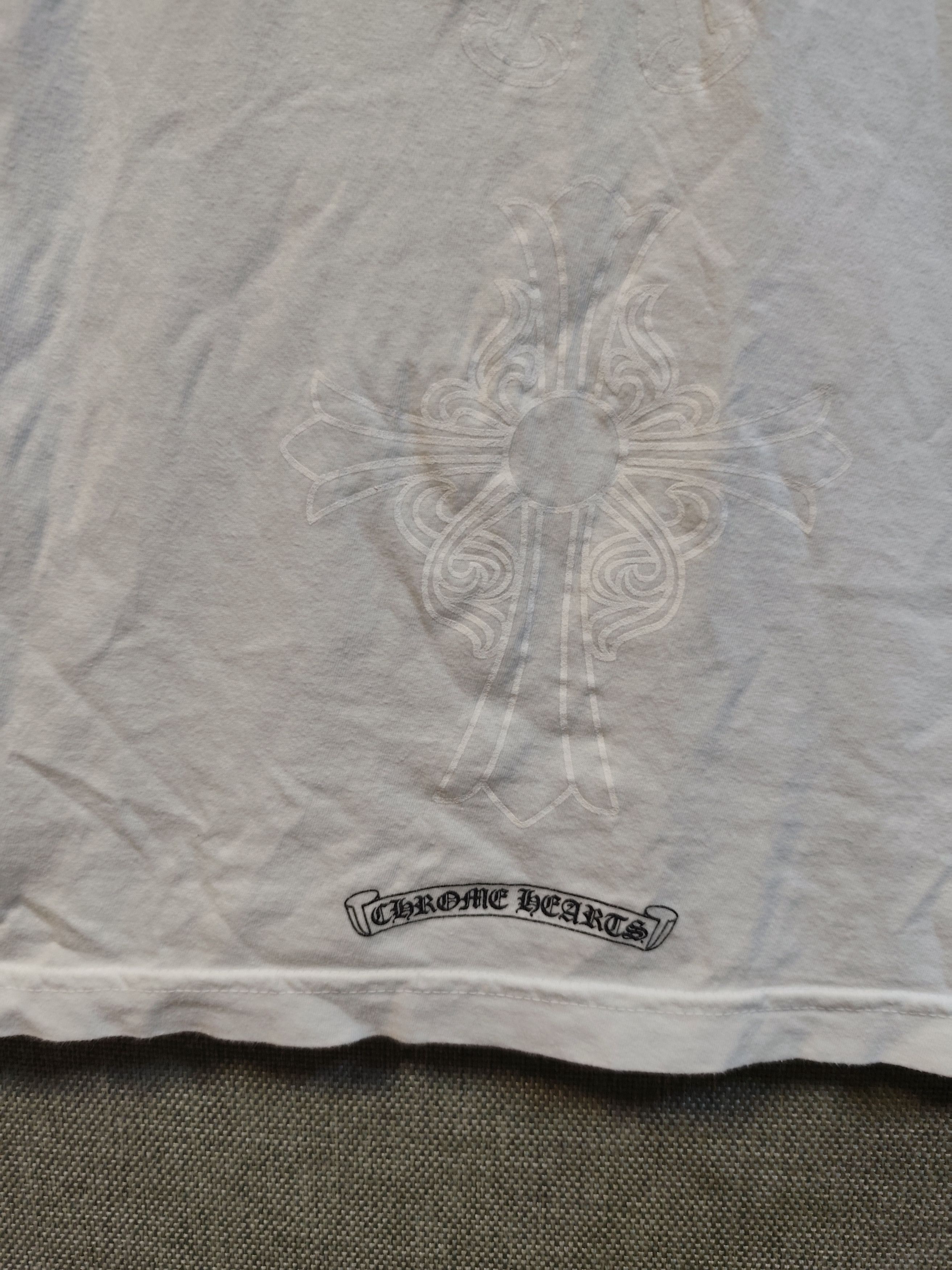 Chrome Hearts Chrome Hearts Horseshoe Logo Pocket Tee Size US S / EU 44-46 / 1 - 6 Thumbnail