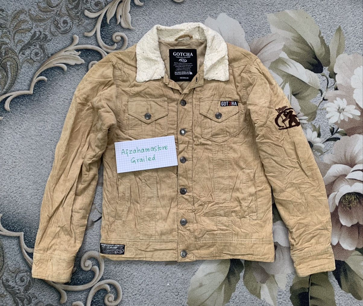 Gotcha Gotcha Embroidered House Of Gotcha Corduroy Jacket Size US M / EU 48-50 / 2 - 1 Thumbnail