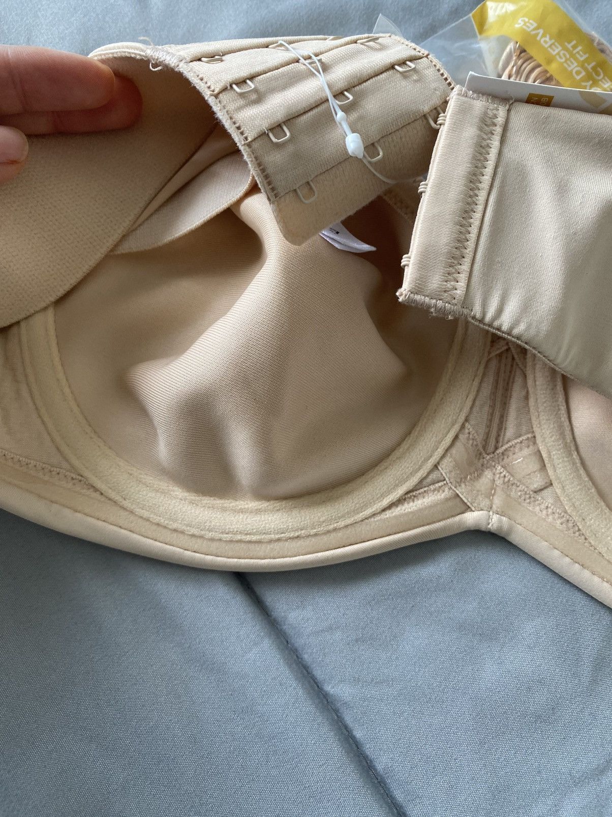 Other DELIMIRA Strapless Bra Unlined Underwire Minimizer 36B NEW Size ONE SIZE - 11 Thumbnail