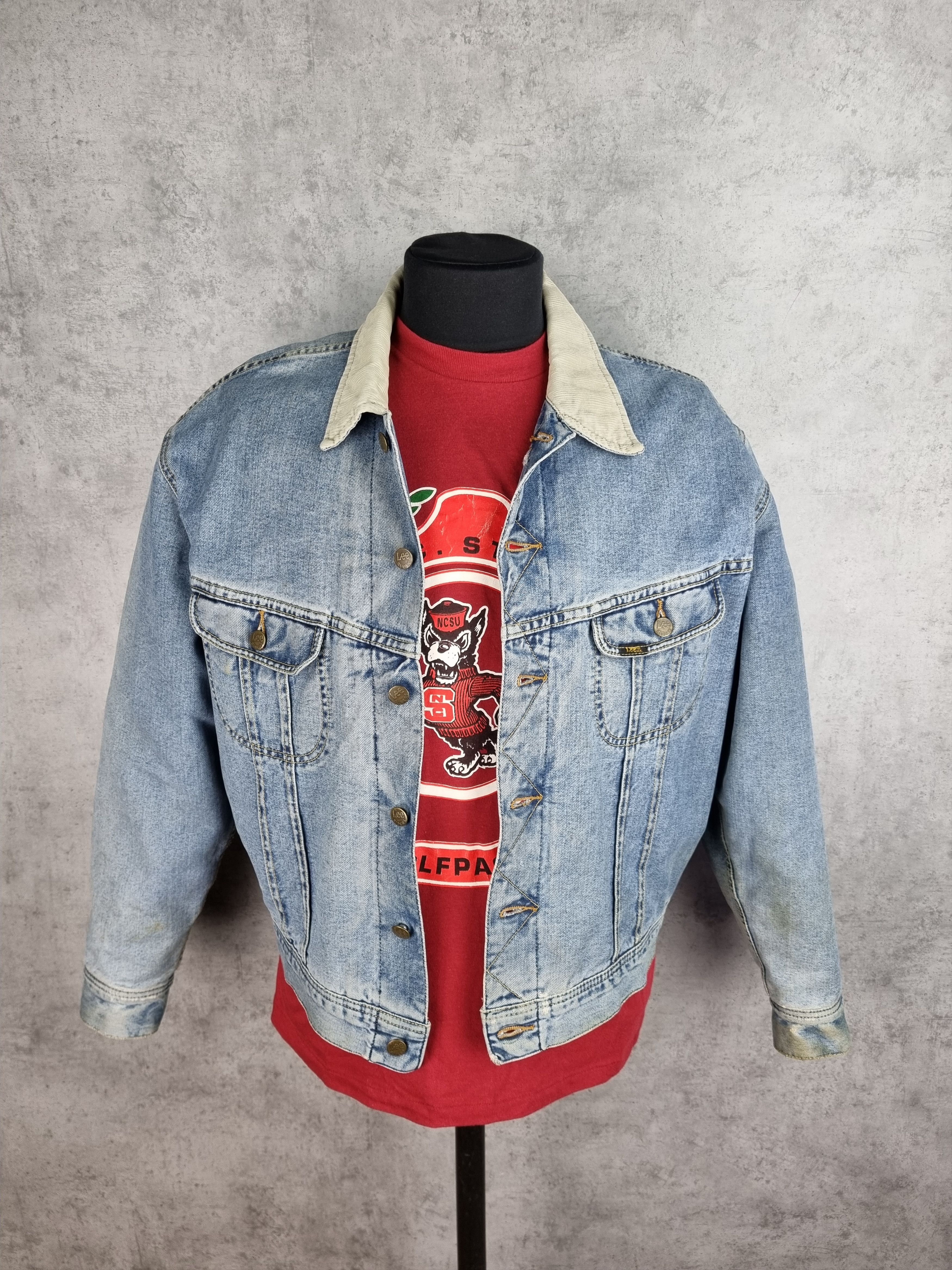 Lee Iconic Style Lee Storm Rider Union Made Trucker Denim Jacket Size US M / EU 48-50 / 2 - 4 Thumbnail