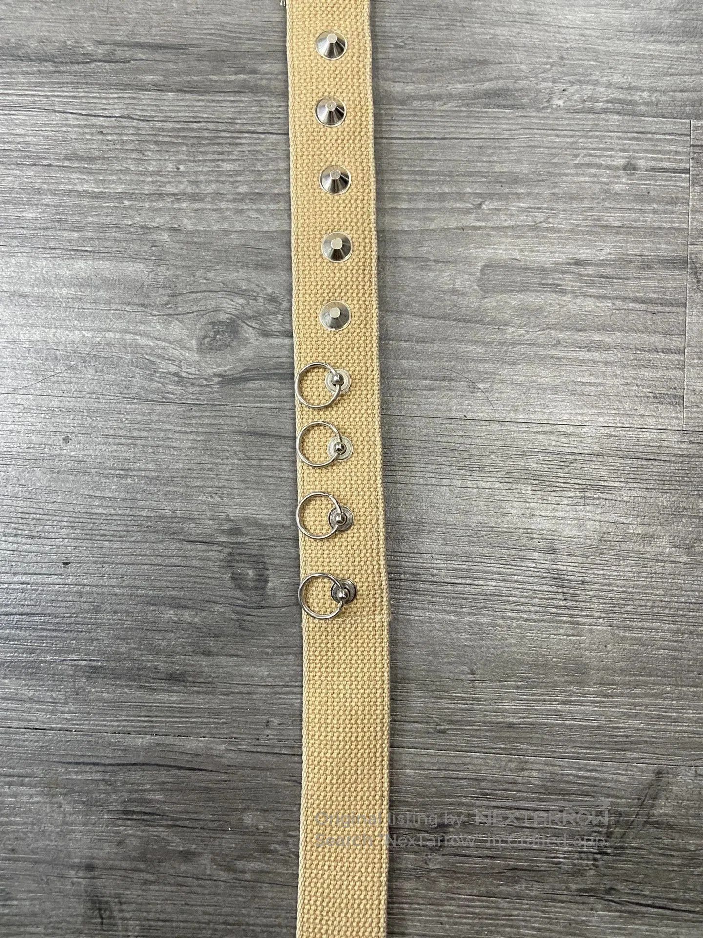 Other Number (N)ine Studded Canvas Belt. Size ONE SIZE - 4 Thumbnail