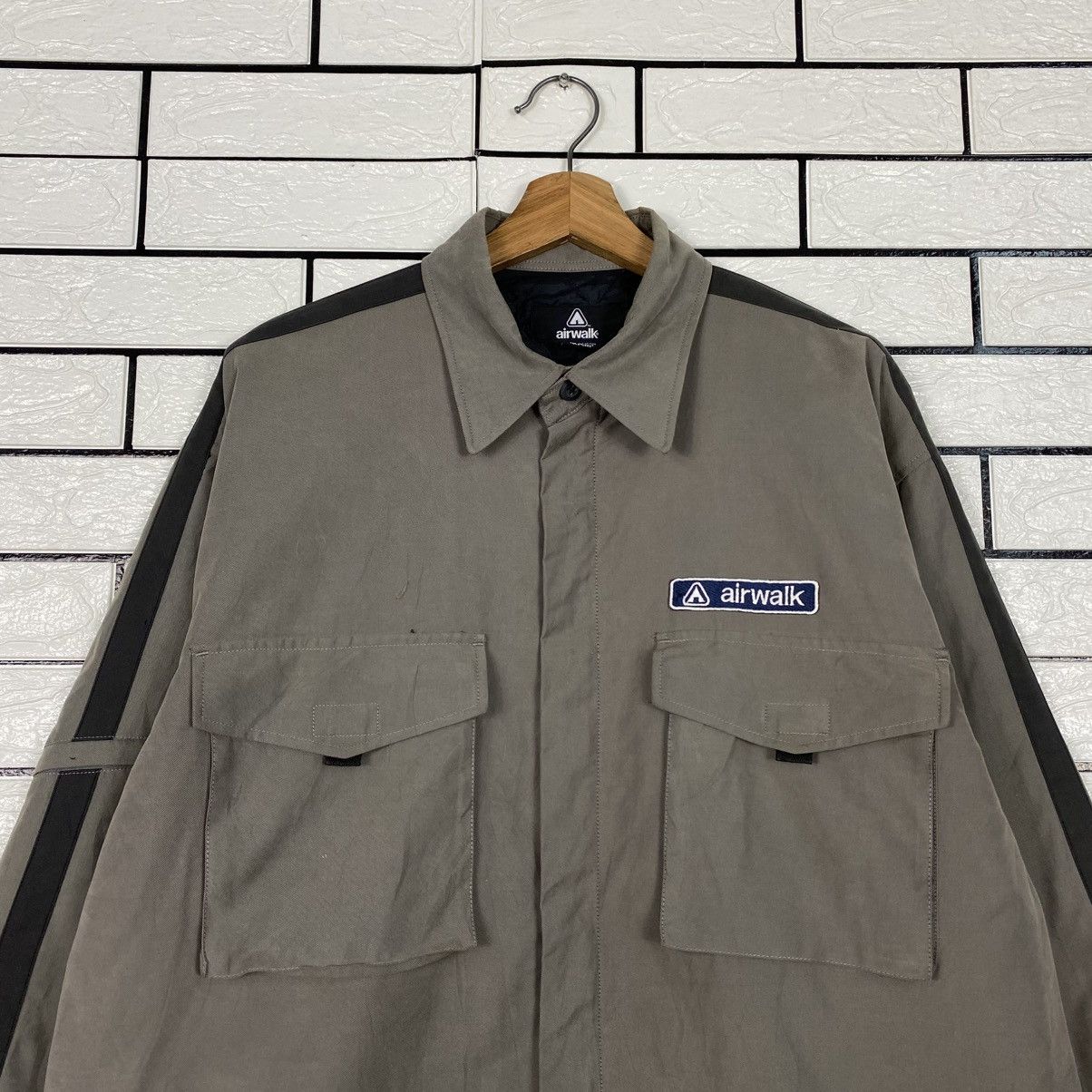 Japanese Brand 📌Vintage Chore Work Jacket Airwalk Duck Canvas Size US L / EU 52-54 / 3 - 4 Thumbnail