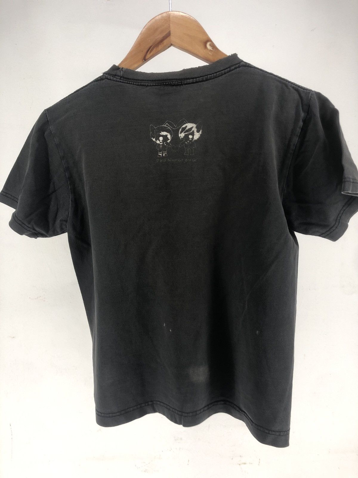 Vintage Vintage Distressed Y2K Emo I Will Never Let You Go Shirt Size S / US 4 / IT 40 - 4 Thumbnail