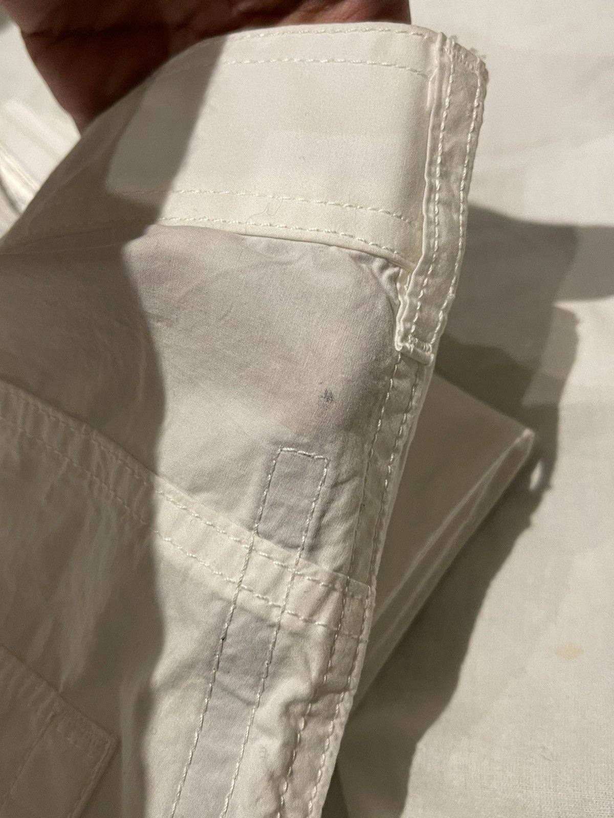Rick Owens Rick Owens Drkshdw 2010s Detroit Cut Cotton Pants Size US 33 - 14 Thumbnail