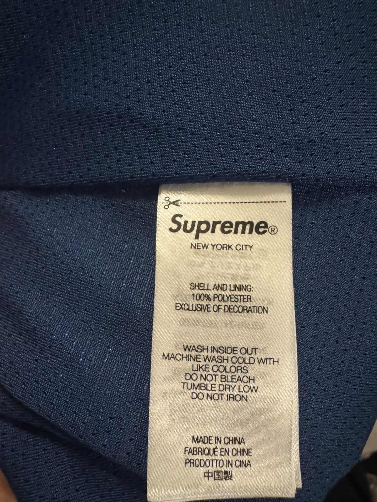 Supreme Supreme Big Script Mesh Shorts Size US 30 / EU 46 - 5 Thumbnail