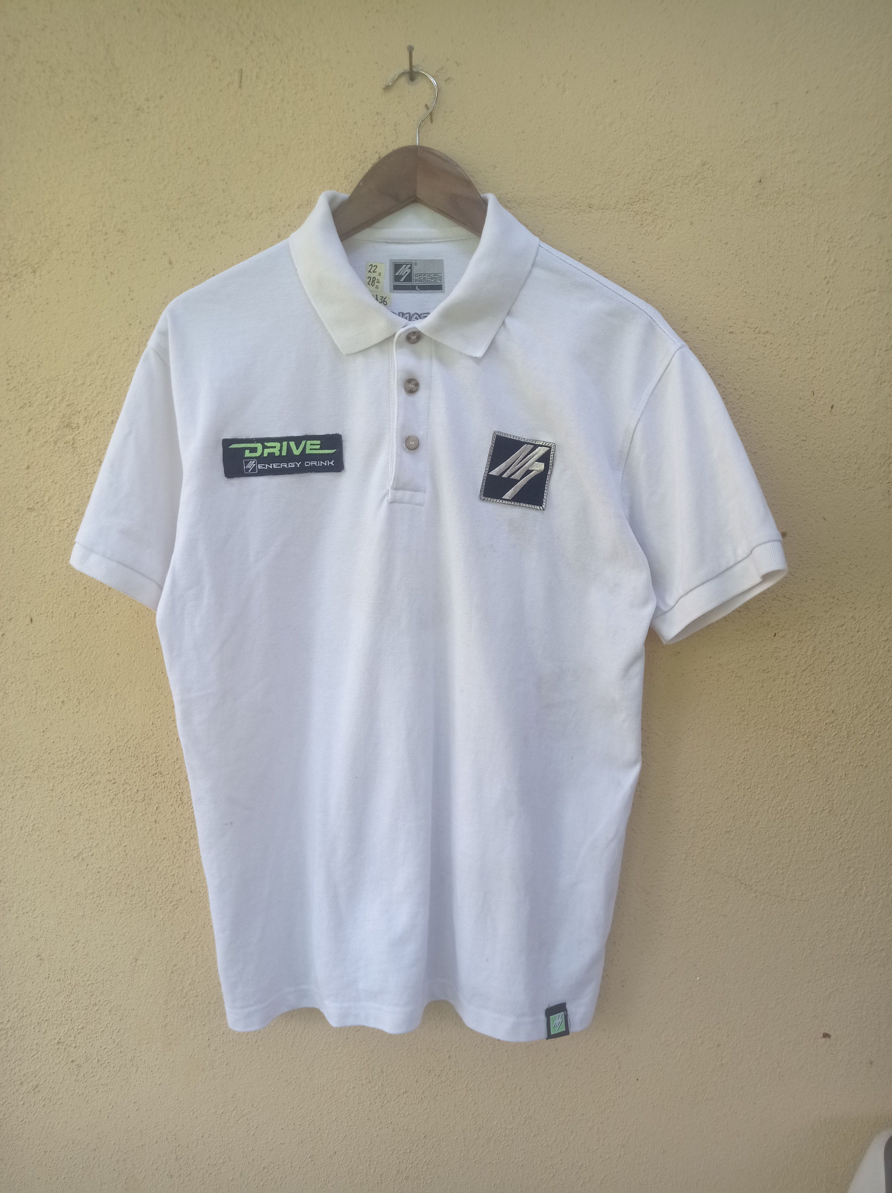 Sports Specialties Energy drinks M7 drive racing collar tee #BA36 Size US L / EU 52-54 / 3 - 1 Thumbnail