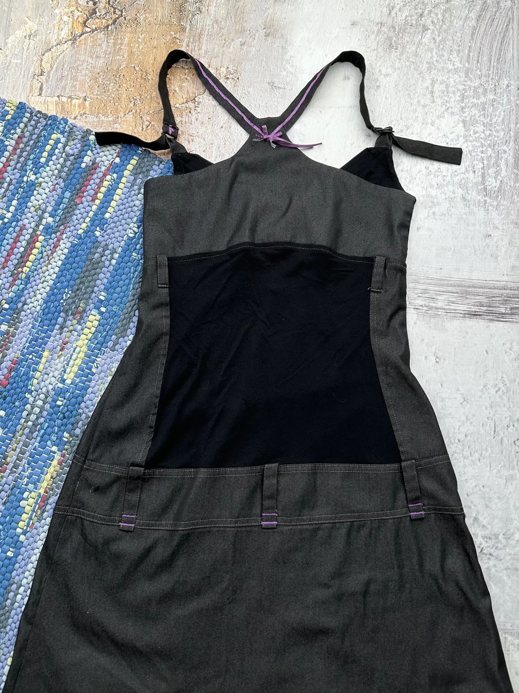 Vintage Vintage Flared Dress A226(328) Size XS / US 0-2 / IT 36-38 - 5 Thumbnail