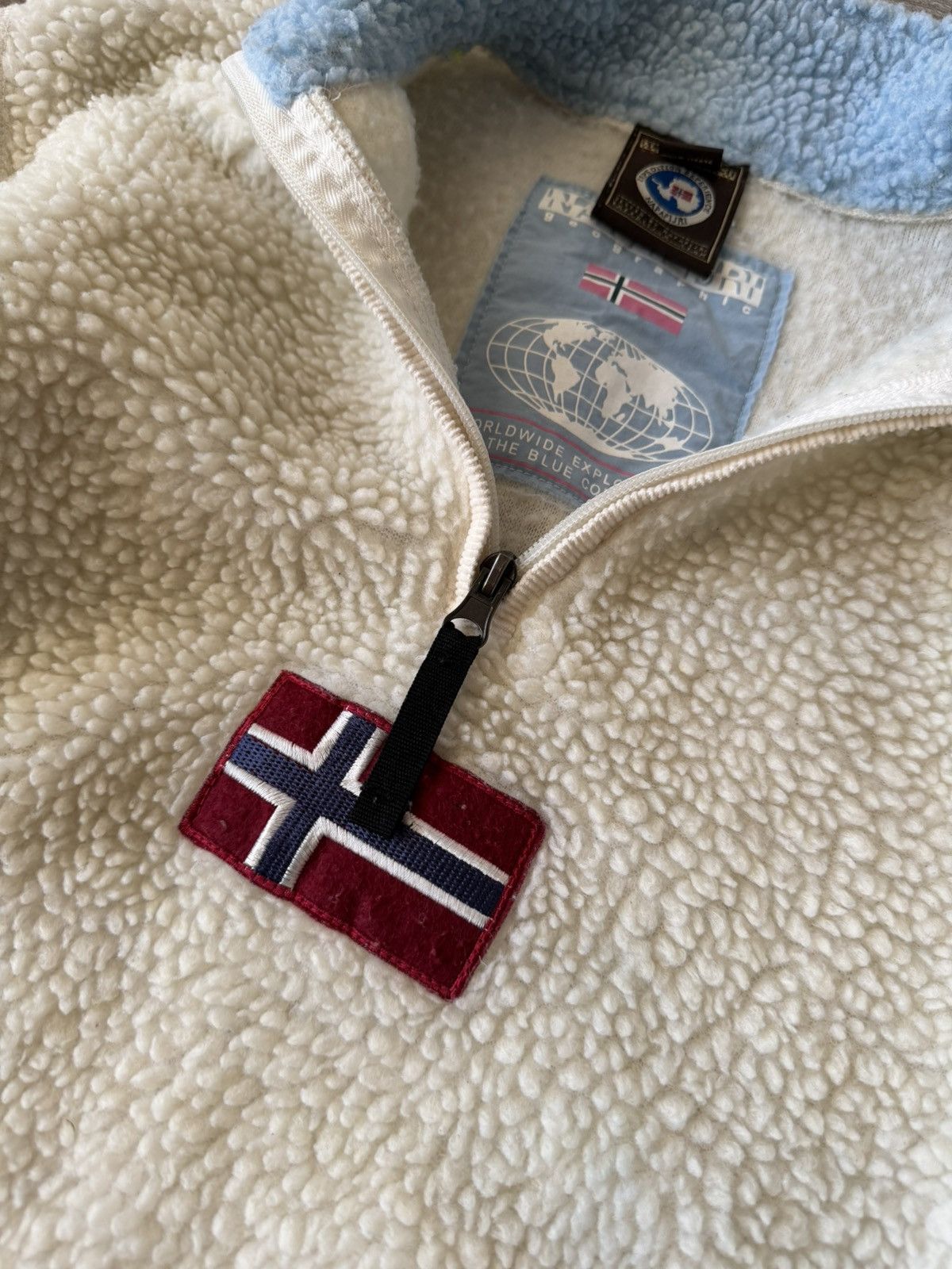 Napapijri Napapijri Central Logo Rare Vintage Expedition Swetaer Size XS / US 0-2 / IT 36-38 - 12 Thumbnail