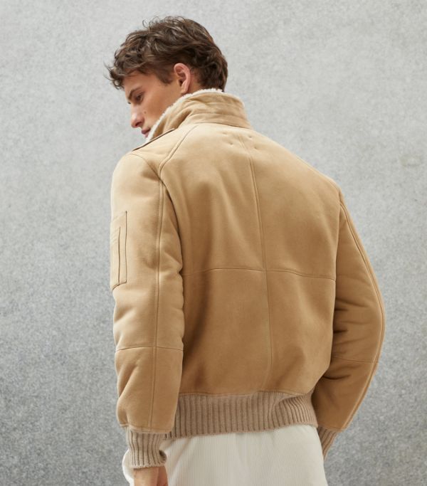 Brunello Cucinelli Jacket in Beige Size US XXL / EU 58 / 5 - 4 Thumbnail